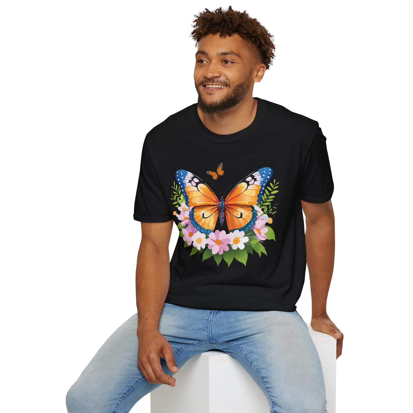 Butterfly Shirt, T Shirt with Butterfly, Monarch Shirt