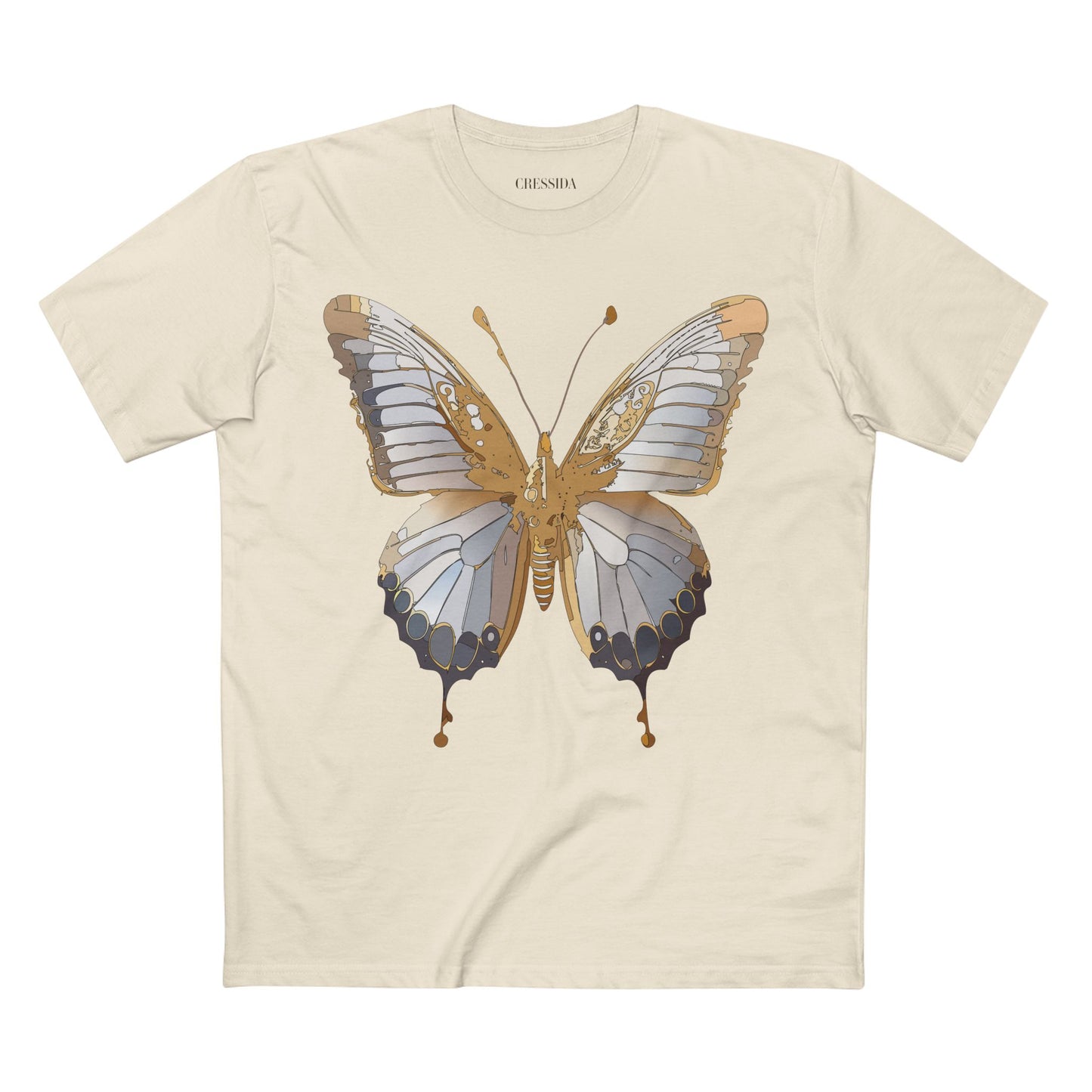 Butterfly shirt, Shirt with Butterfly, Tee Shirt with Antique Butterfly