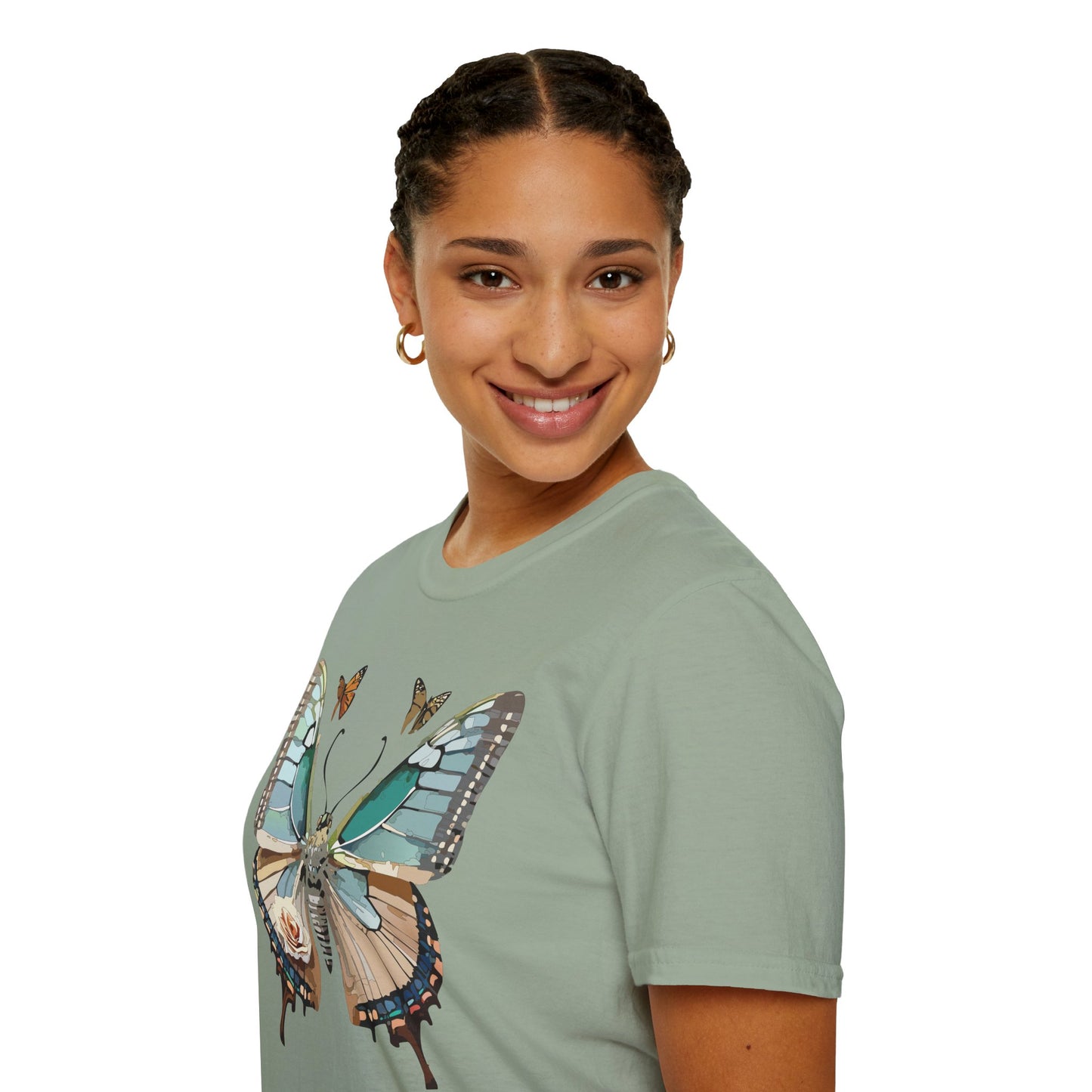 Butterfly Shirt, T Shirt with Butterfly, Monarch Shirt