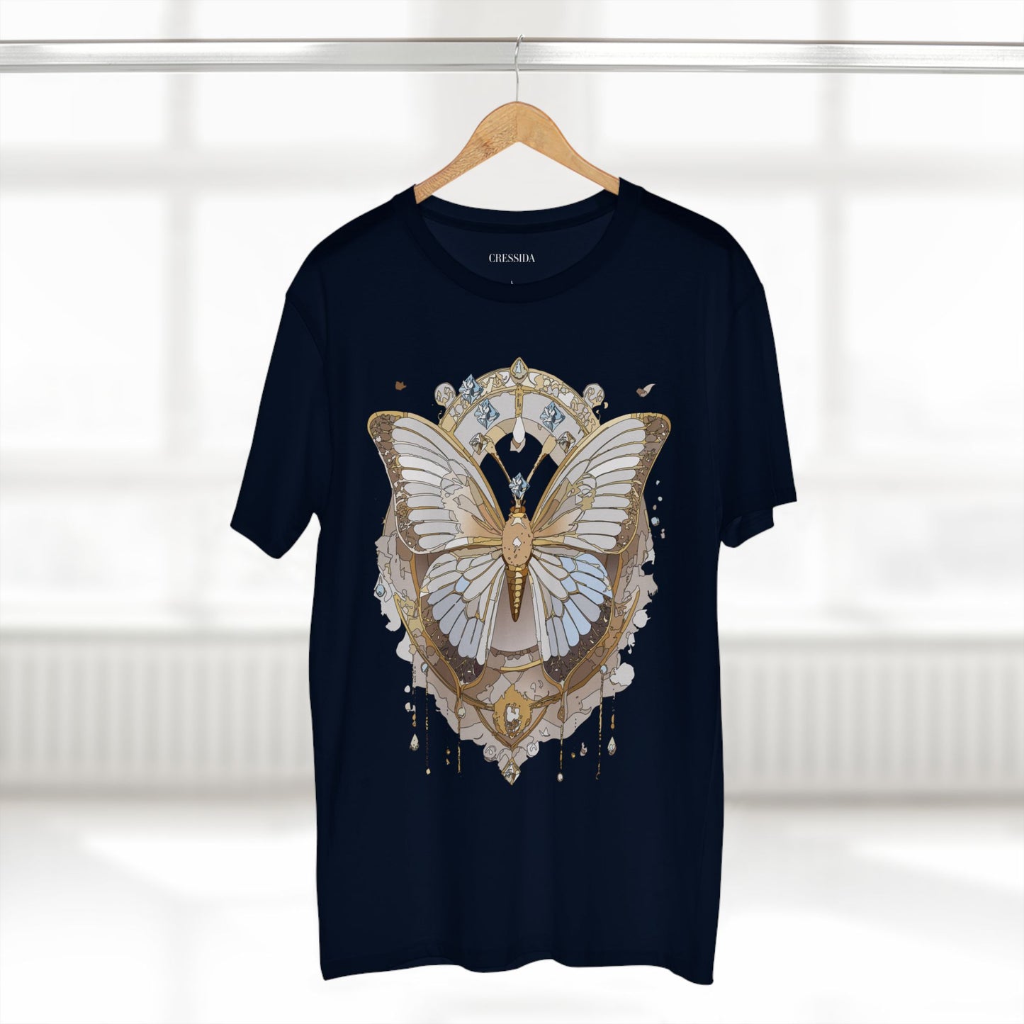 Butterfly shirt, Shirt with Butterfly, Tee Shirt with Antique Butterfly
