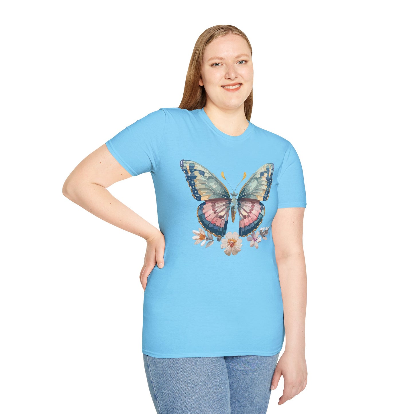Butterfly Shirt, T Shirt with Butterfly, Monarch Shirt