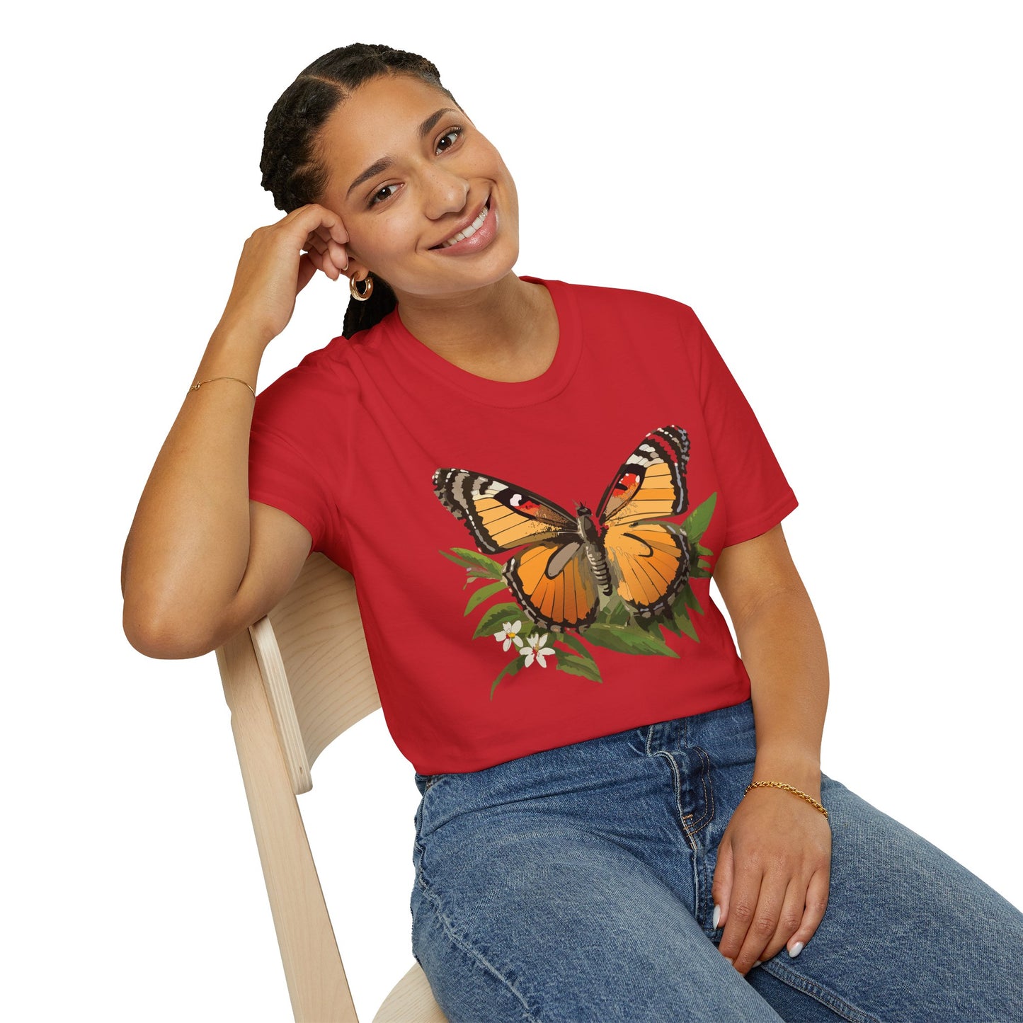 Butterfly Shirt, T Shirt with Butterfly, Monarch Shirt
