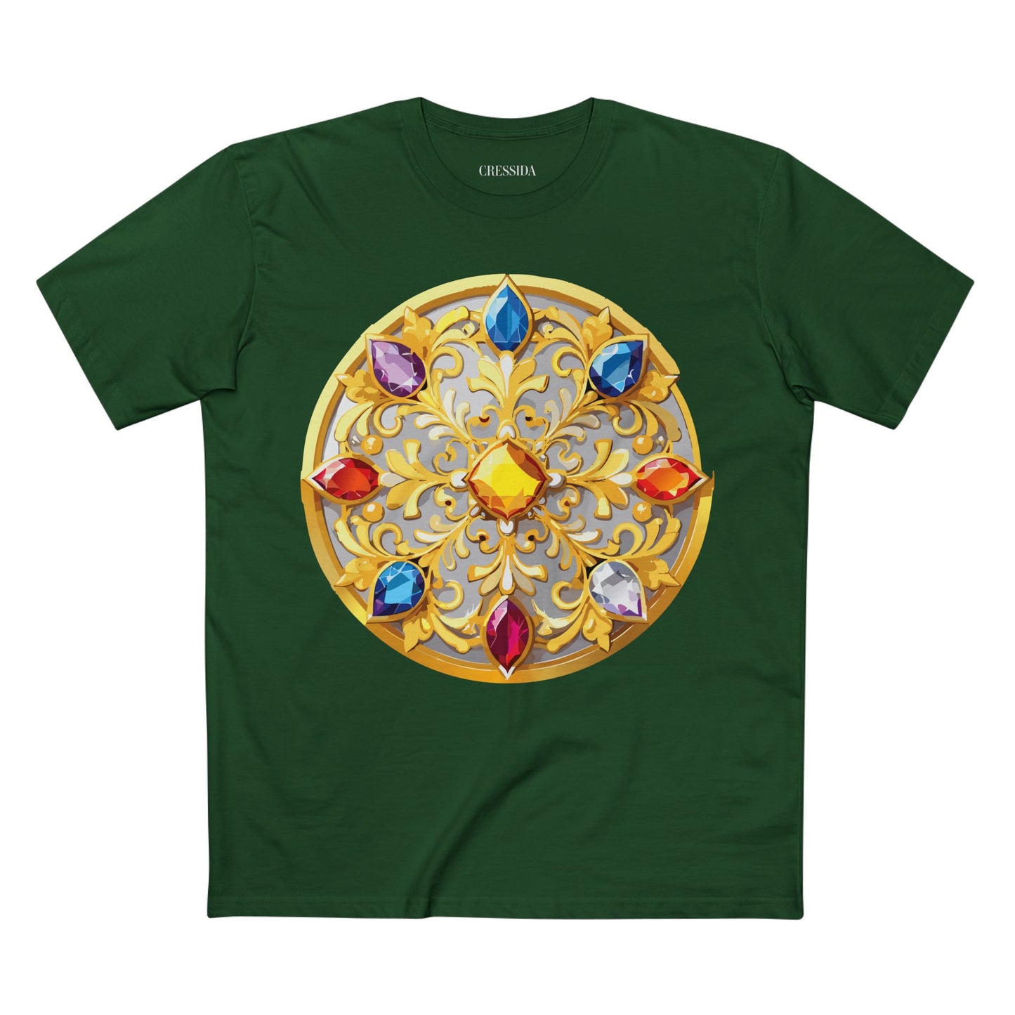 Medallion Shirt, Shirt with Medallion, Tee Shirt with Medal