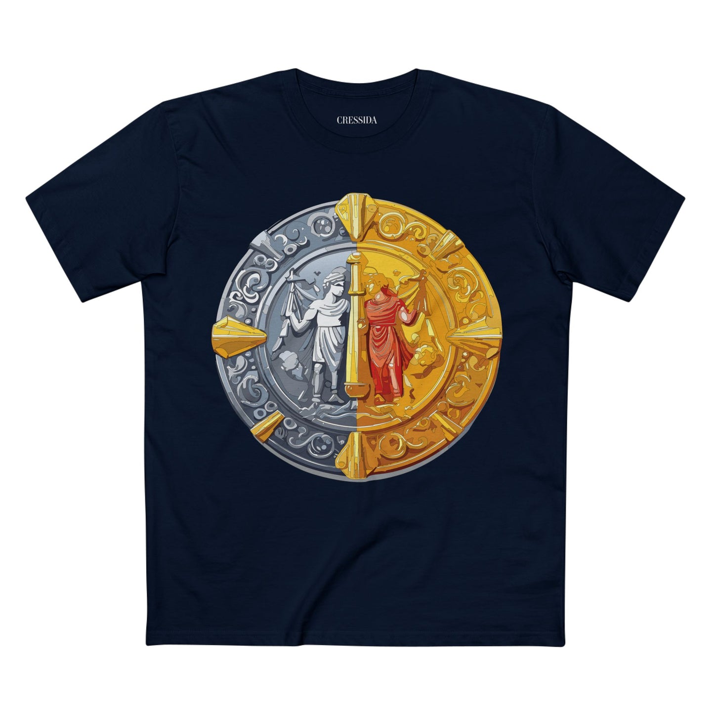 Coin Shirt, Shirt with Coin, Tee Shirt with Antique Coin