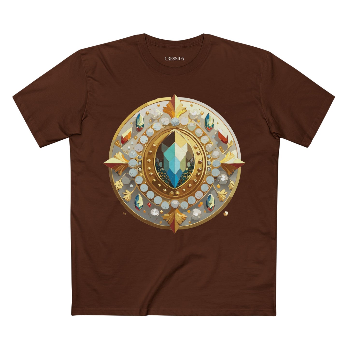 Medallion Shirt, Shirt with Medallion, Tee Shirt with Medal