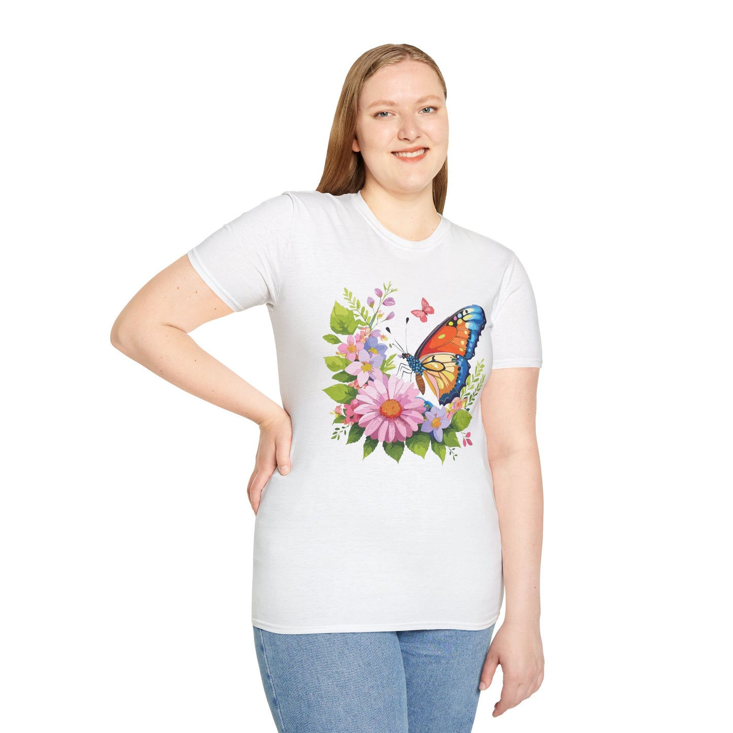 Butterfly Shirt, T Shirt with Butterfly, Monarch Shirt