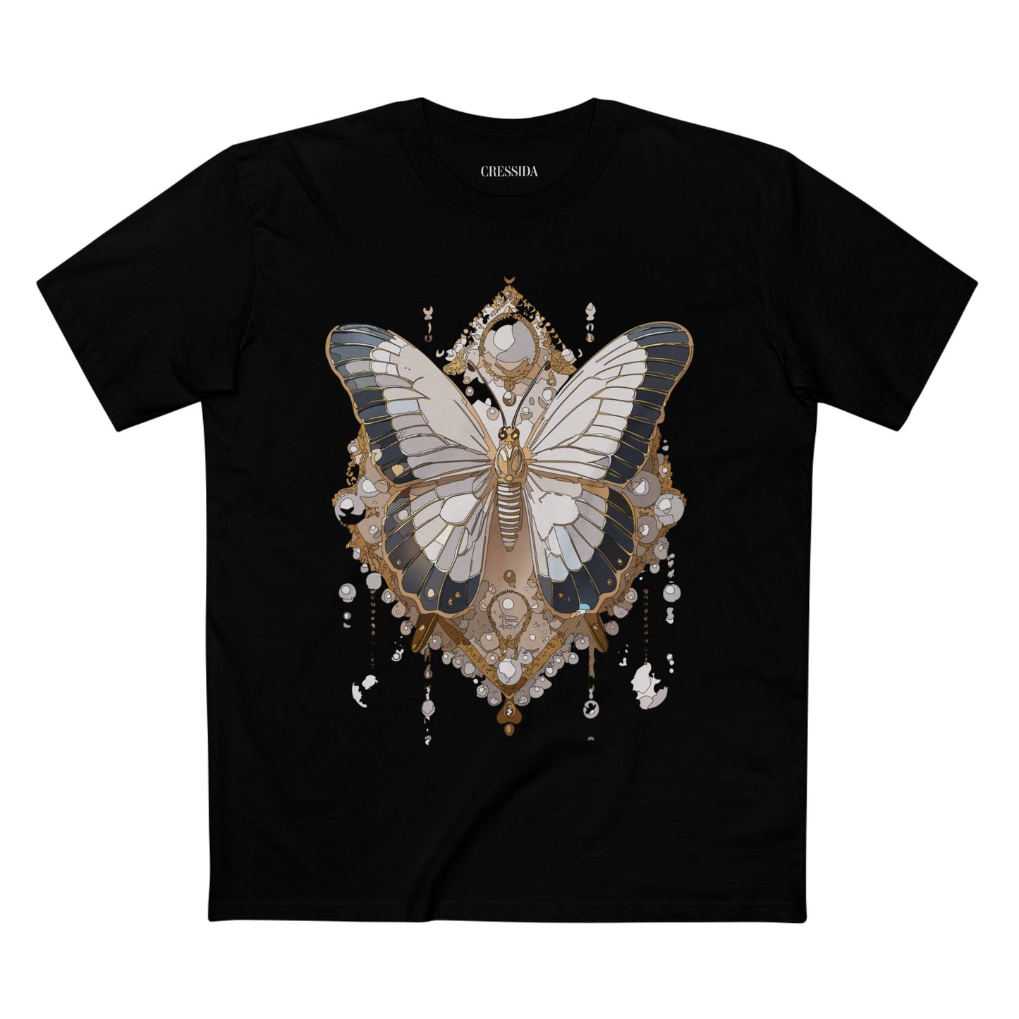 Butterfly shirt, Shirt with Butterfly, Tee Shirt with Antique Butterfly