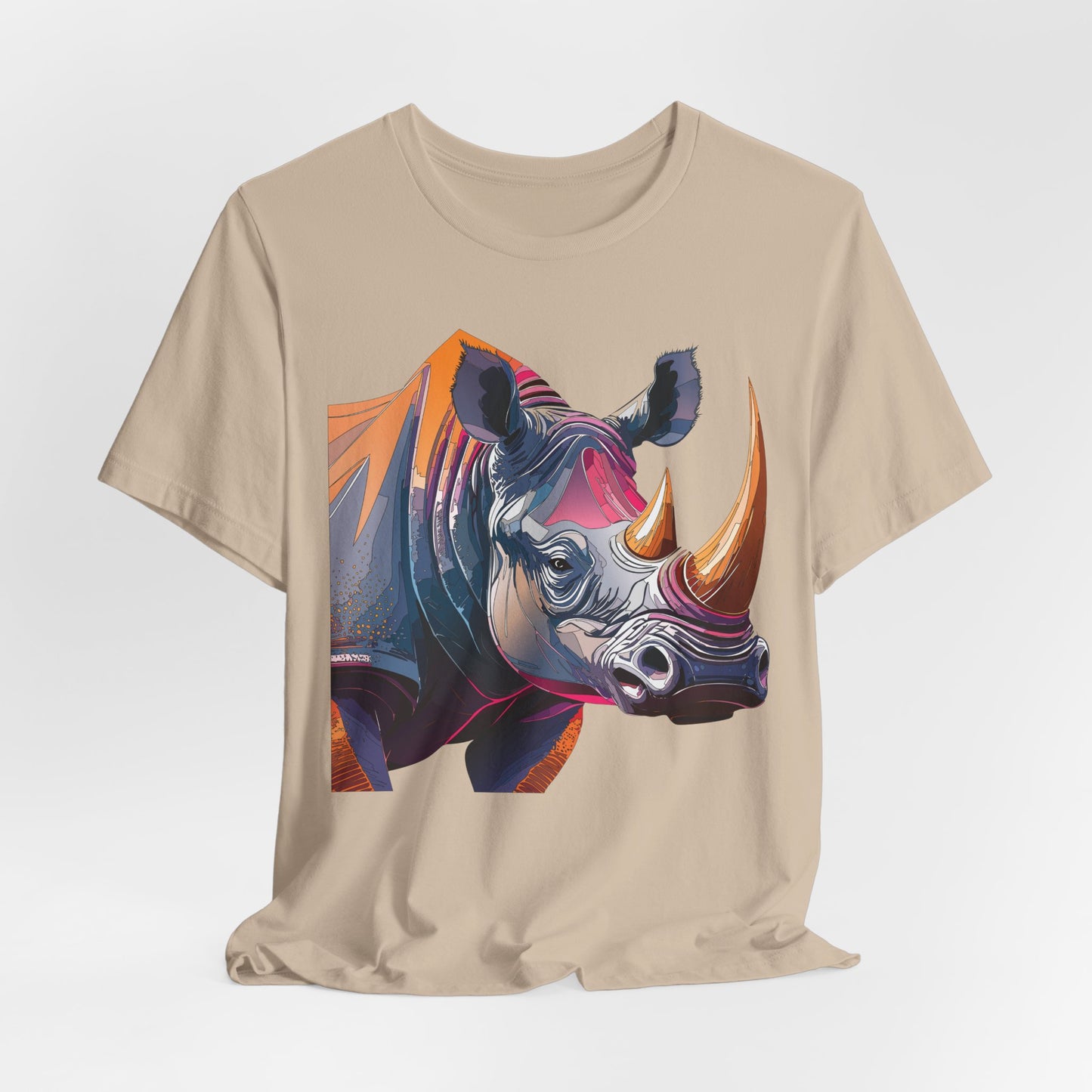 Unisex Animal Shirt, Tee Shirt with Animals, Art Design Tee Shirt, Wild Animals Shirt
