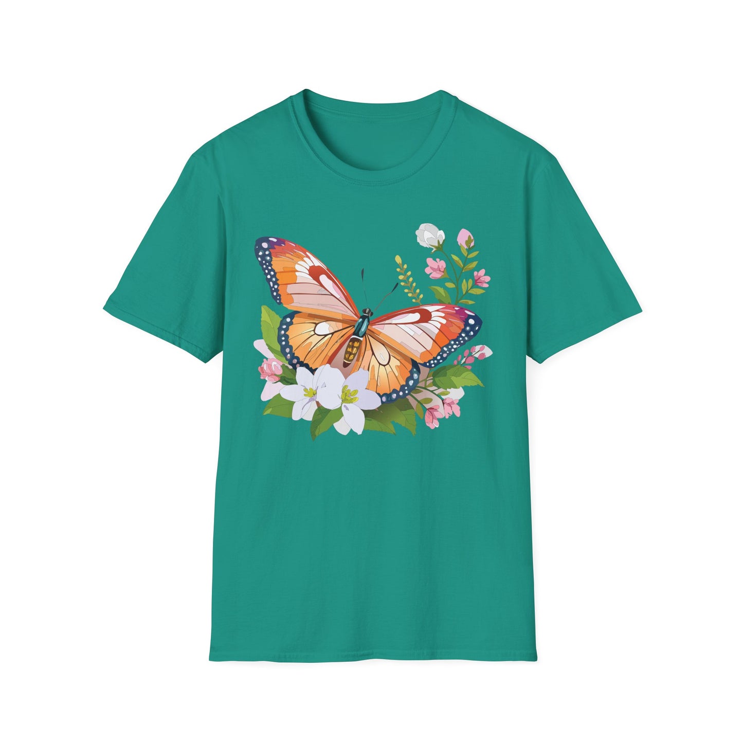 Butterfly Shirt, T Shirt with Butterfly, Monarch Shirt