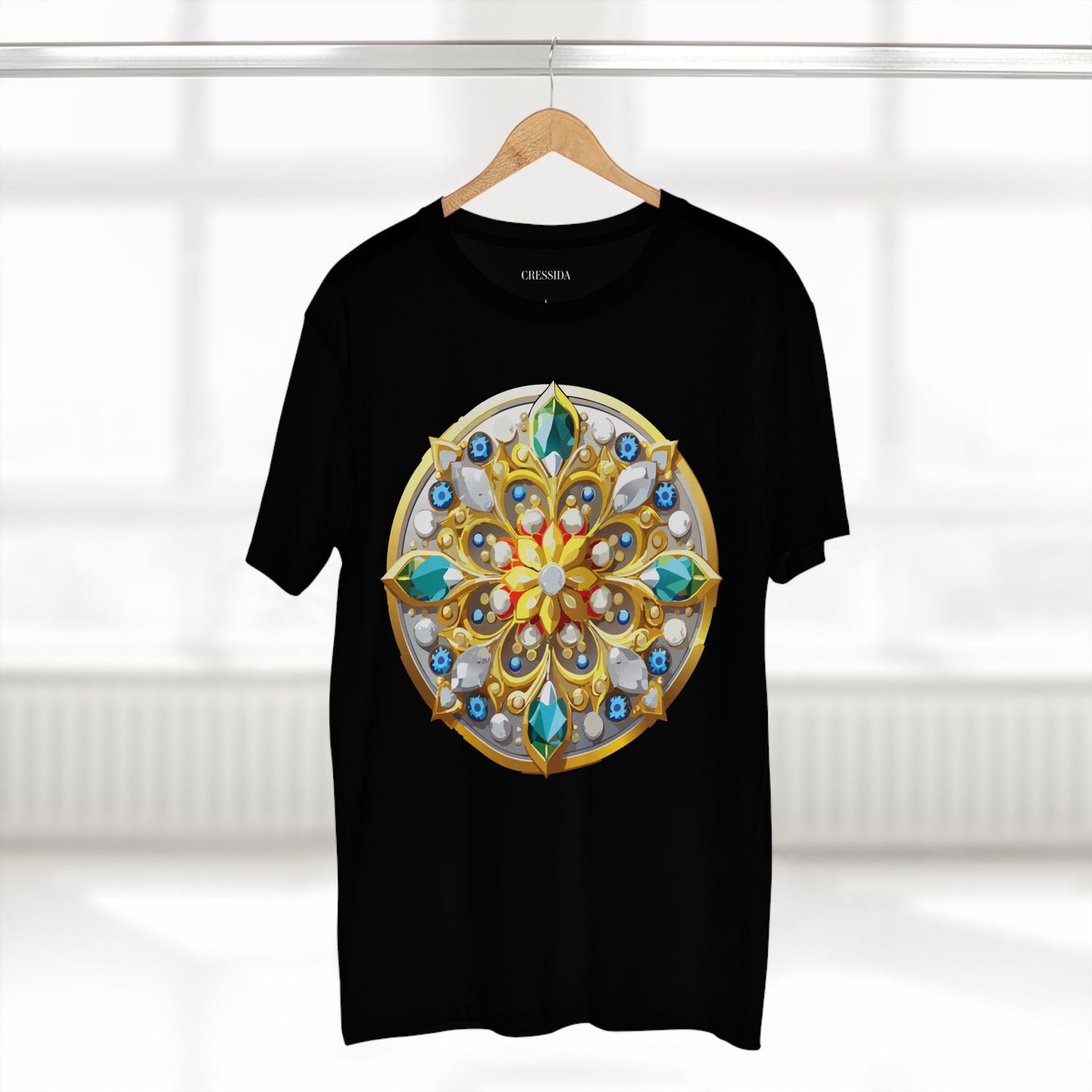 Medallion Shirt, Shirt with Medallion, Tee Shirt with Medal