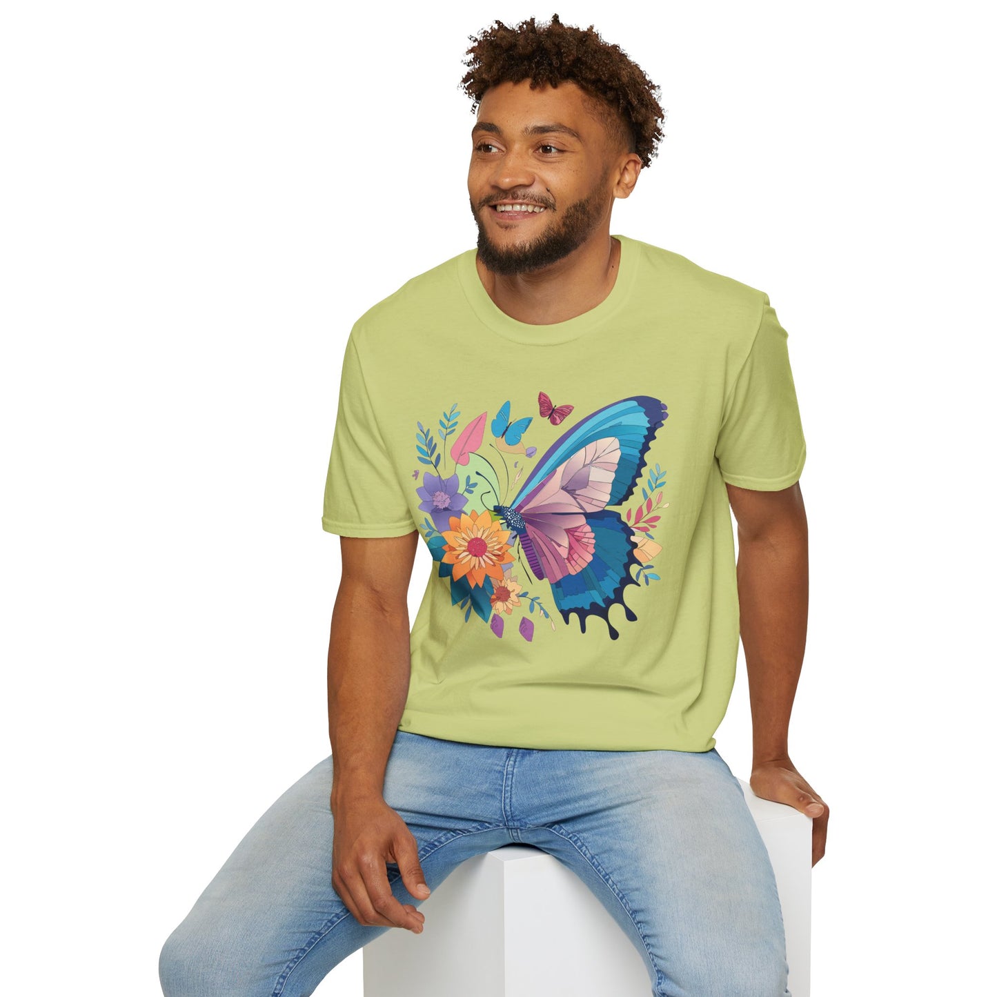 Butterfly Shirt, T Shirt with Butterfly, Monarch Shirt