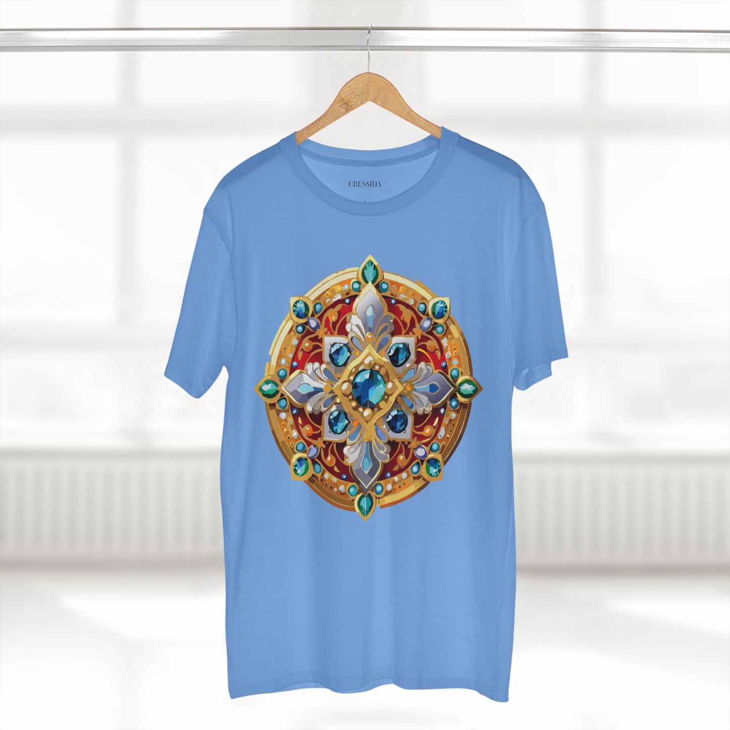 Medallion Shirt, Shirt with Medallion, Tee Shirt with Medal