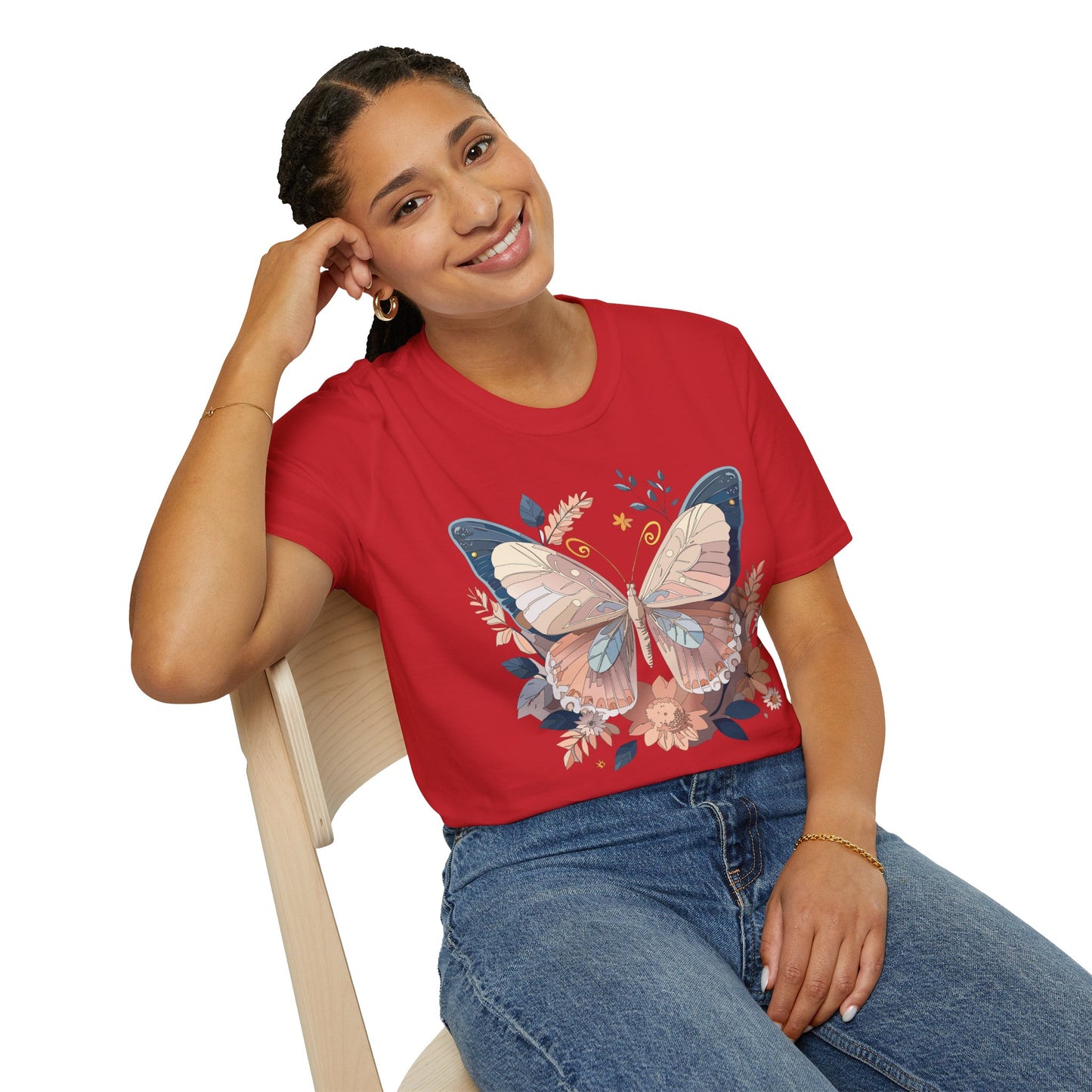 Butterfly Shirt, T Shirt with Butterfly, Monarch Shirt