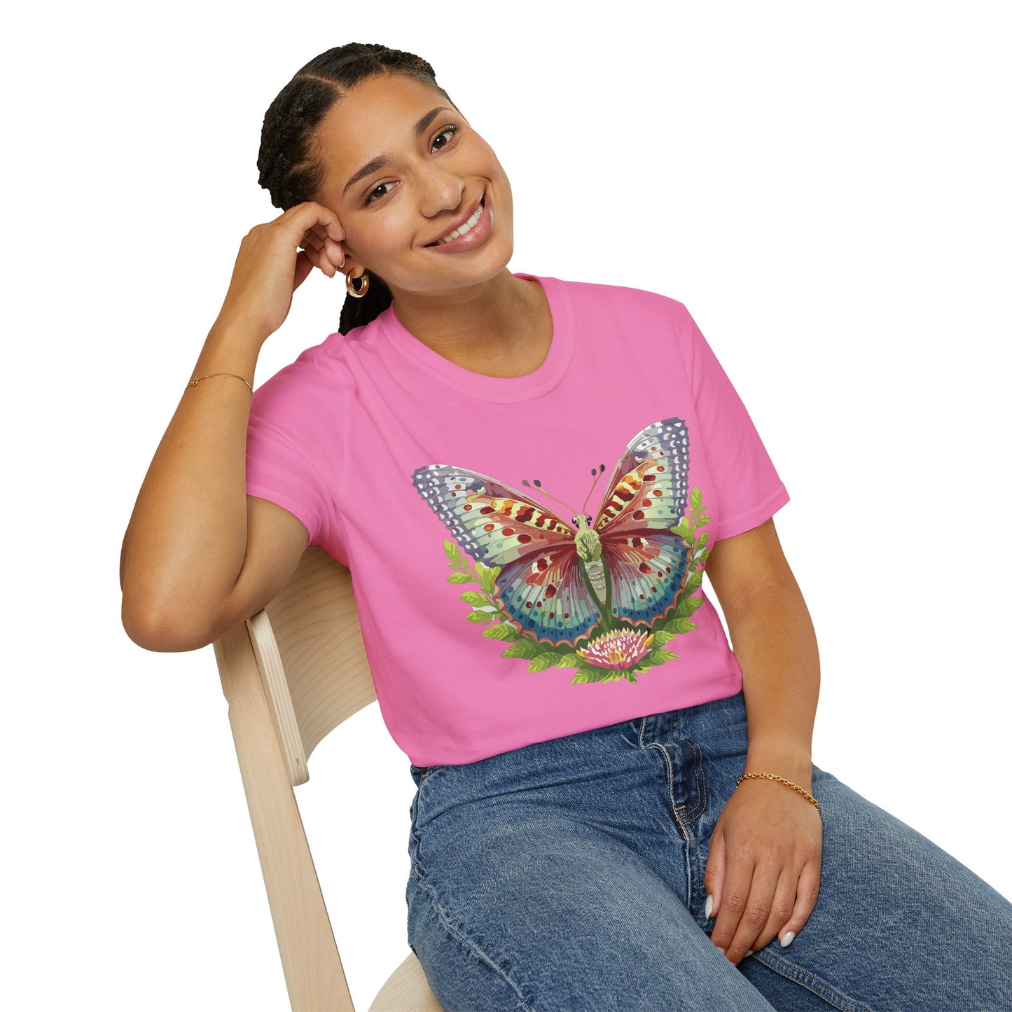 Butterfly Shirt, T Shirt with Butterfly, Monarch Shirt