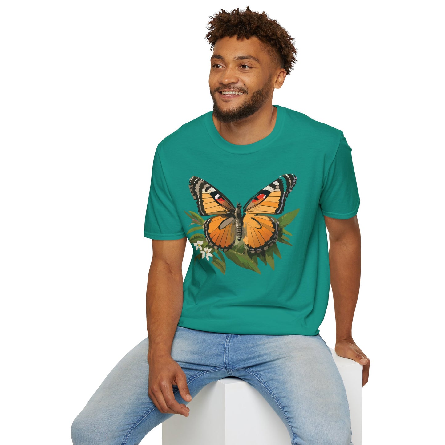 Butterfly Shirt, T Shirt with Butterfly, Monarch Shirt