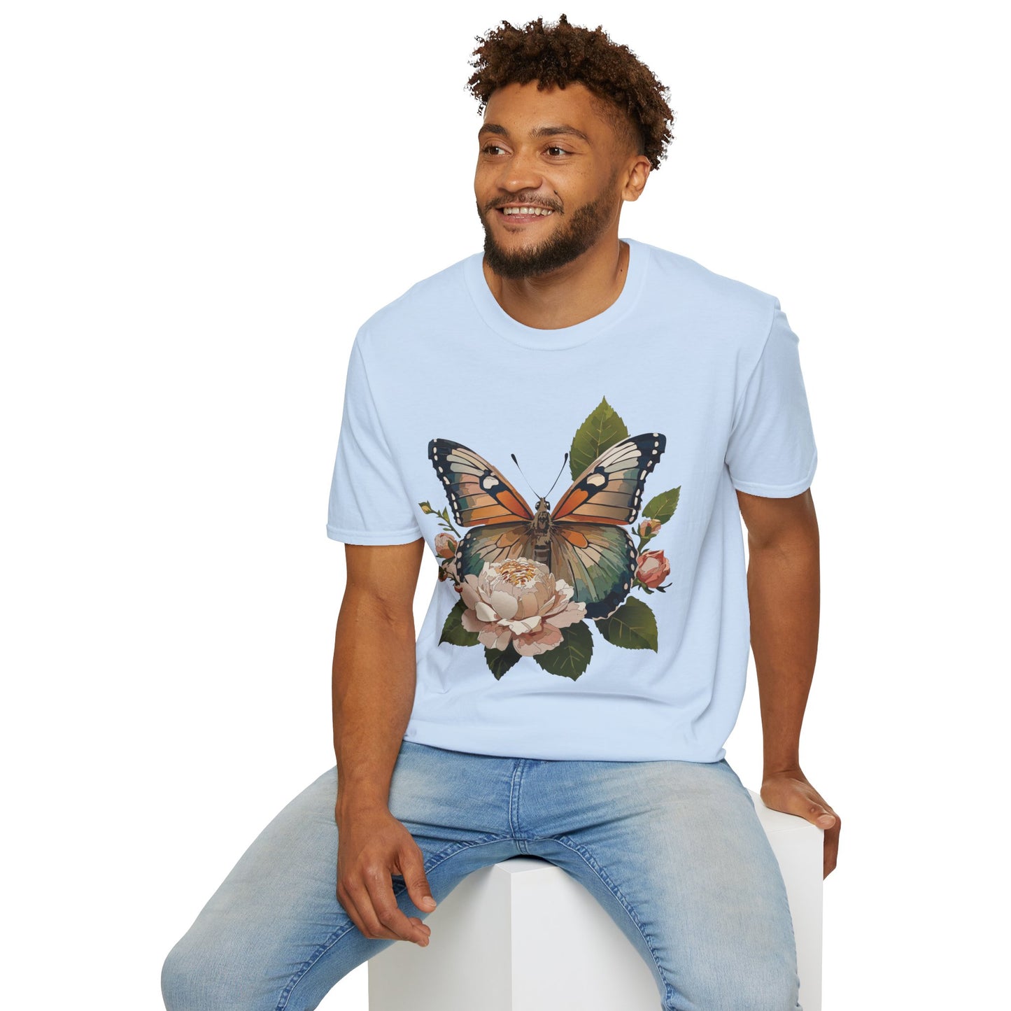 Butterfly Shirt, T Shirt with Butterfly, Monarch Shirt