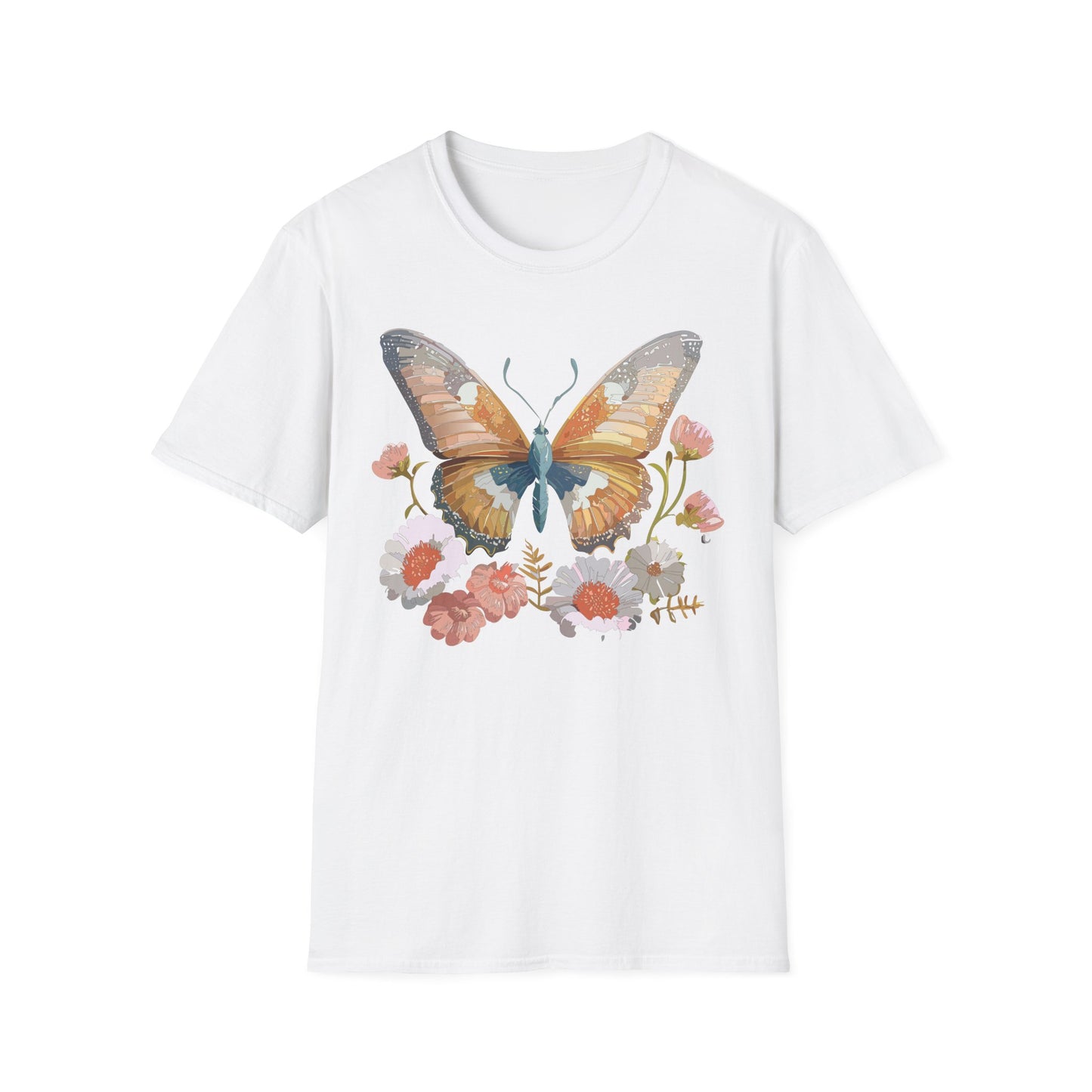 Butterfly Shirt, T Shirt with Butterfly, Monarch Shirt