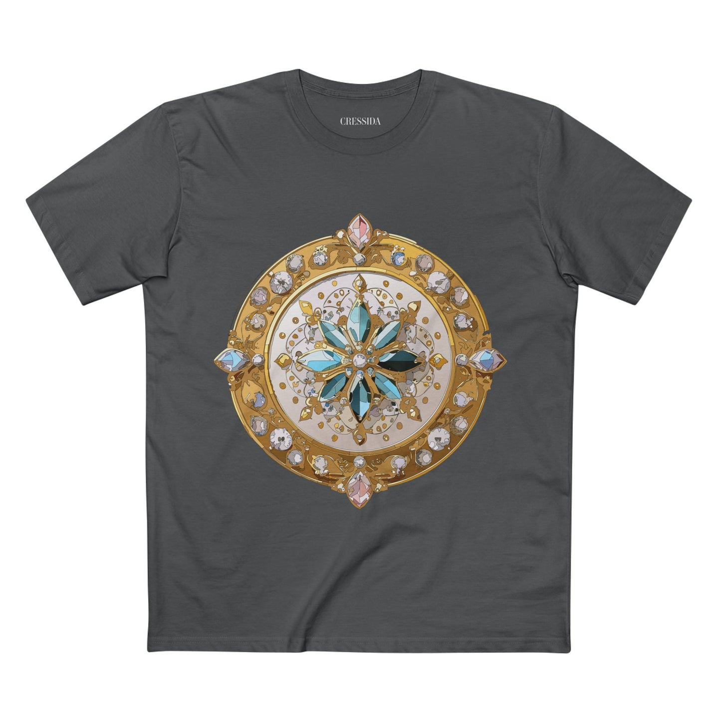 Medallion Shirt, Shirt with Medallion, Tee Shirt with Medal