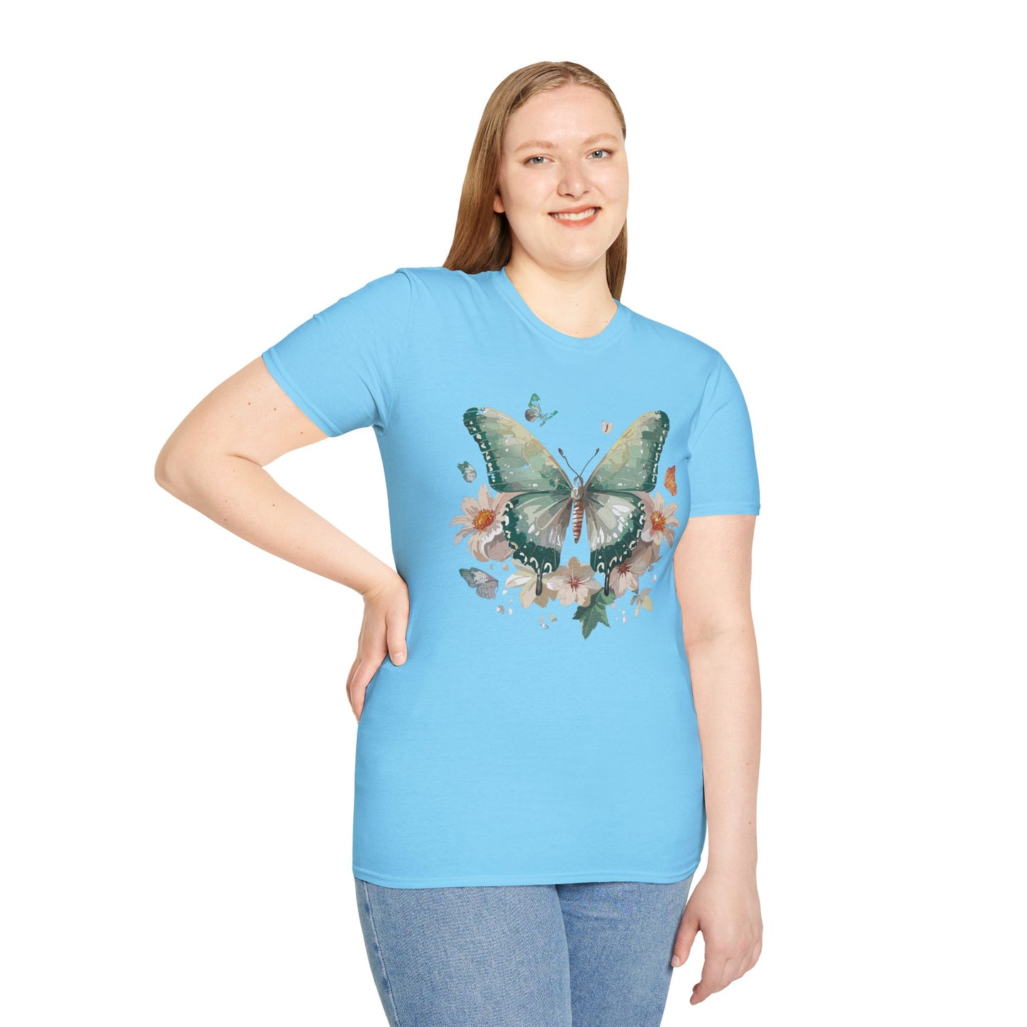 Butterfly Shirt, T Shirt with Butterfly, Monarch Shirt