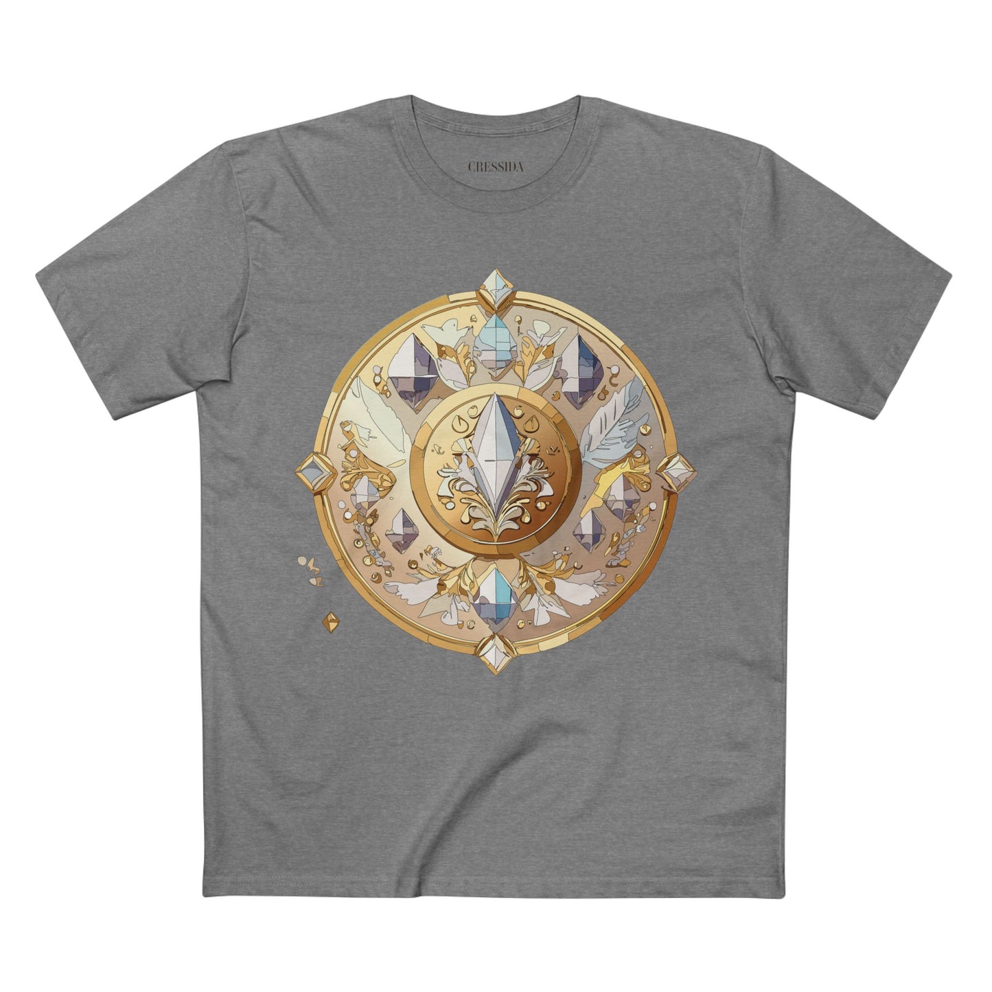 Medallion Shirt, Shirt with Medallion, Tee Shirt with Medal