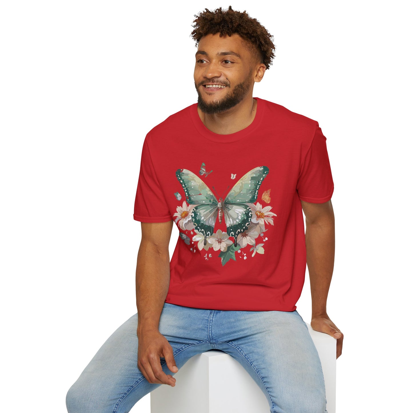 Butterfly Shirt, T Shirt with Butterfly, Monarch Shirt