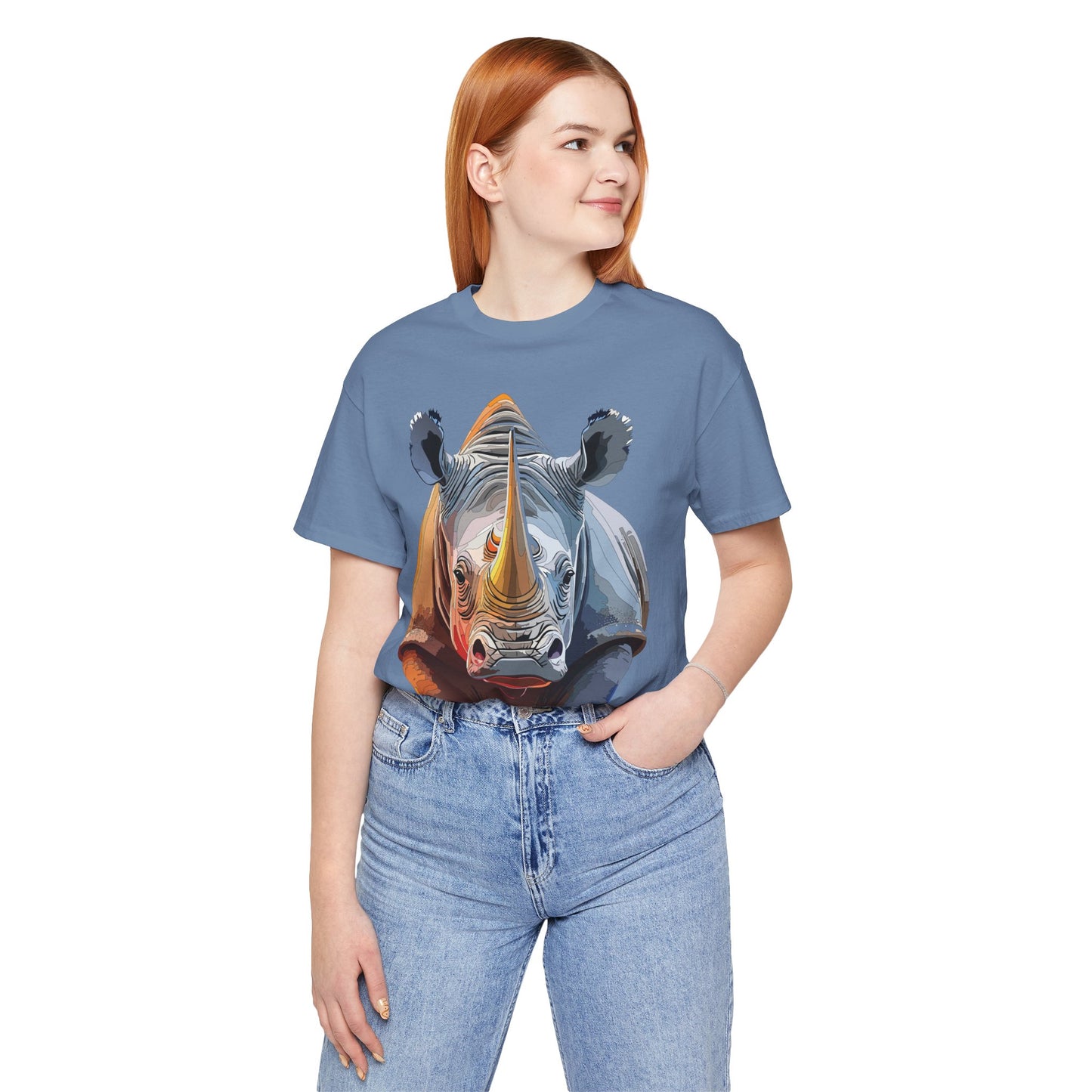 Unisex Animal Shirt, Tee Shirt with Animals, Art Design Tee Shirt, Wild Animals Shirt