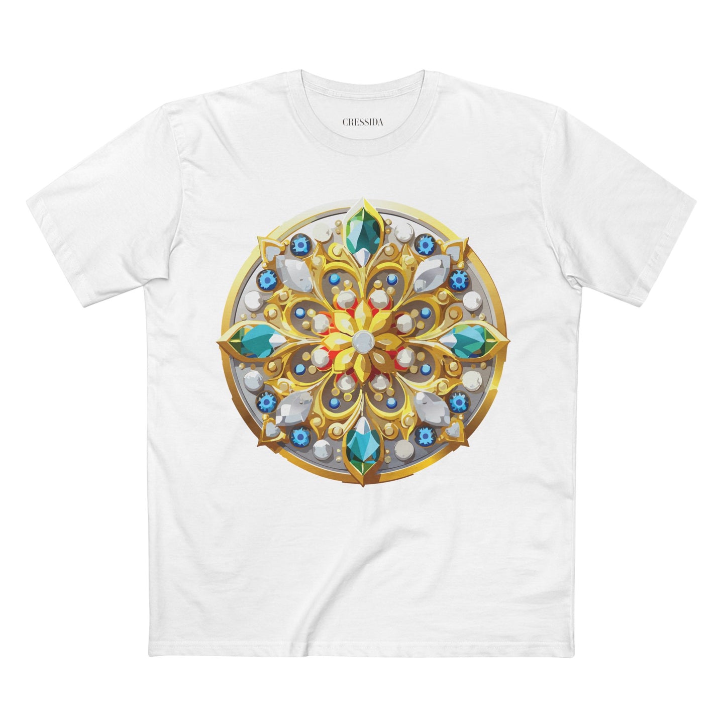 Medallion Shirt, Shirt with Medallion, Tee Shirt with Medal