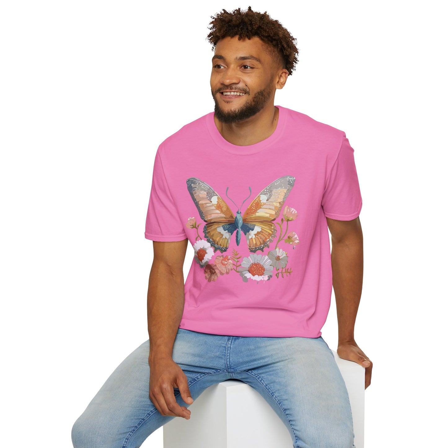 Butterfly Shirt, T Shirt with Butterfly, Monarch Shirt