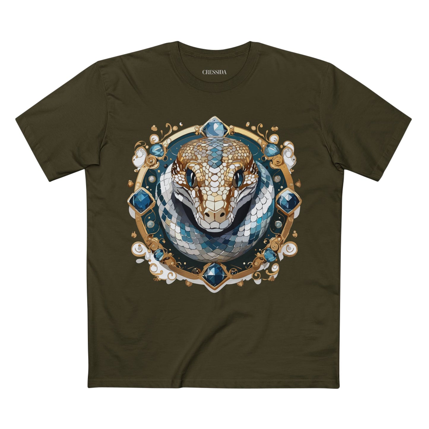 Animal Shirt, Shirt with Animals, Tee Shirt with Antique Animal Medallion