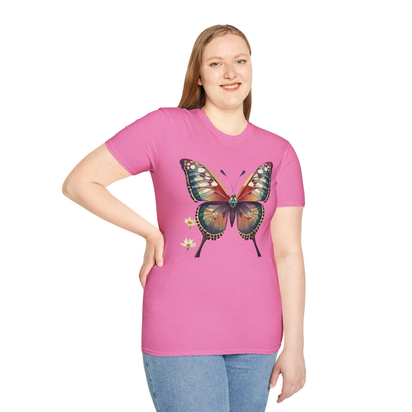 Butterfly Shirt, T Shirt with Butterfly, Monarch Shirt