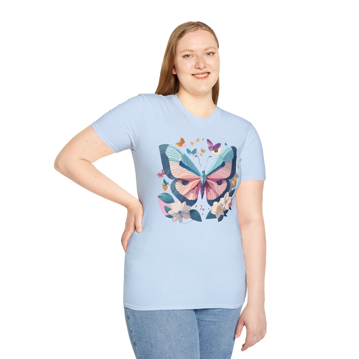 Butterfly Shirt, T Shirt with Butterfly, Monarch Shirt