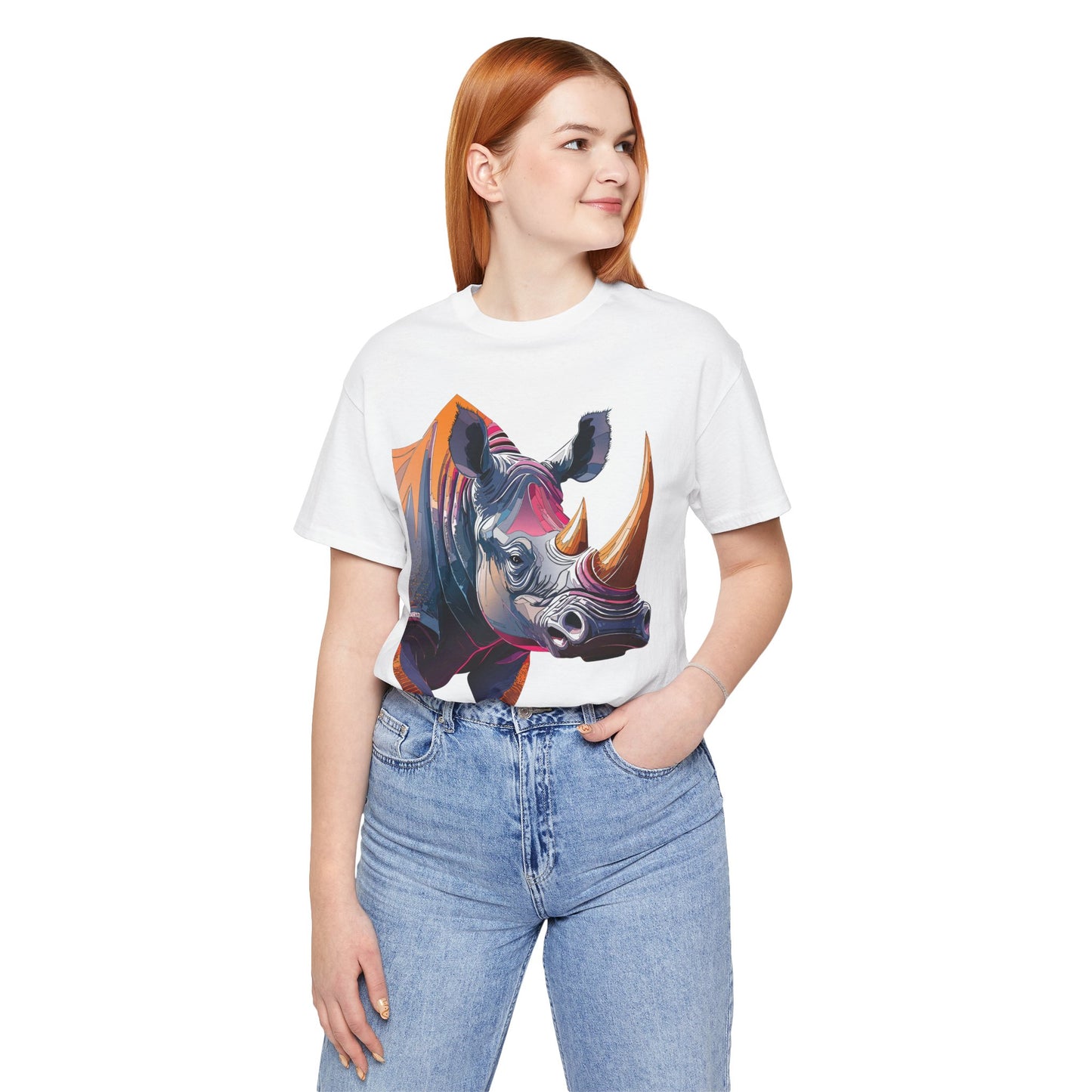 Unisex Animal Shirt, Tee Shirt with Animals, Art Design Tee Shirt, Wild Animals Shirt