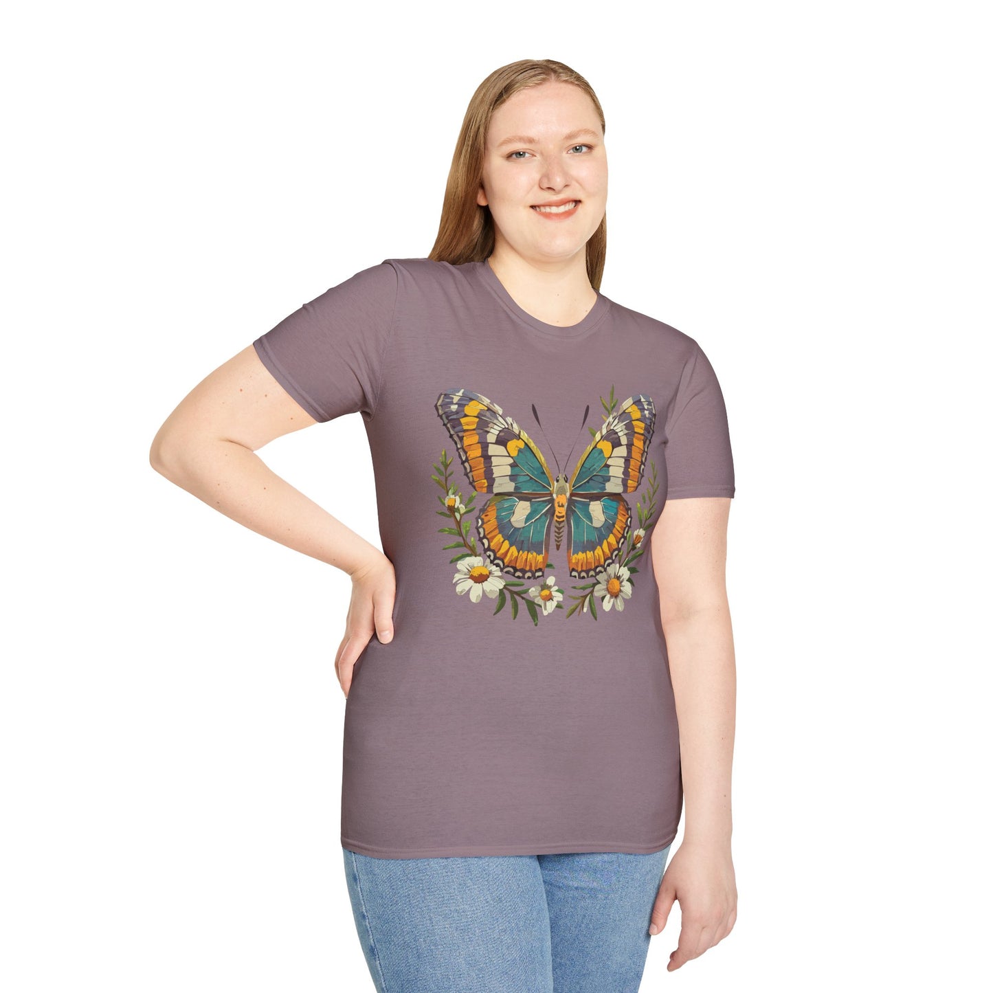Butterfly Shirt, T Shirt with Butterfly, Monarch Shirt