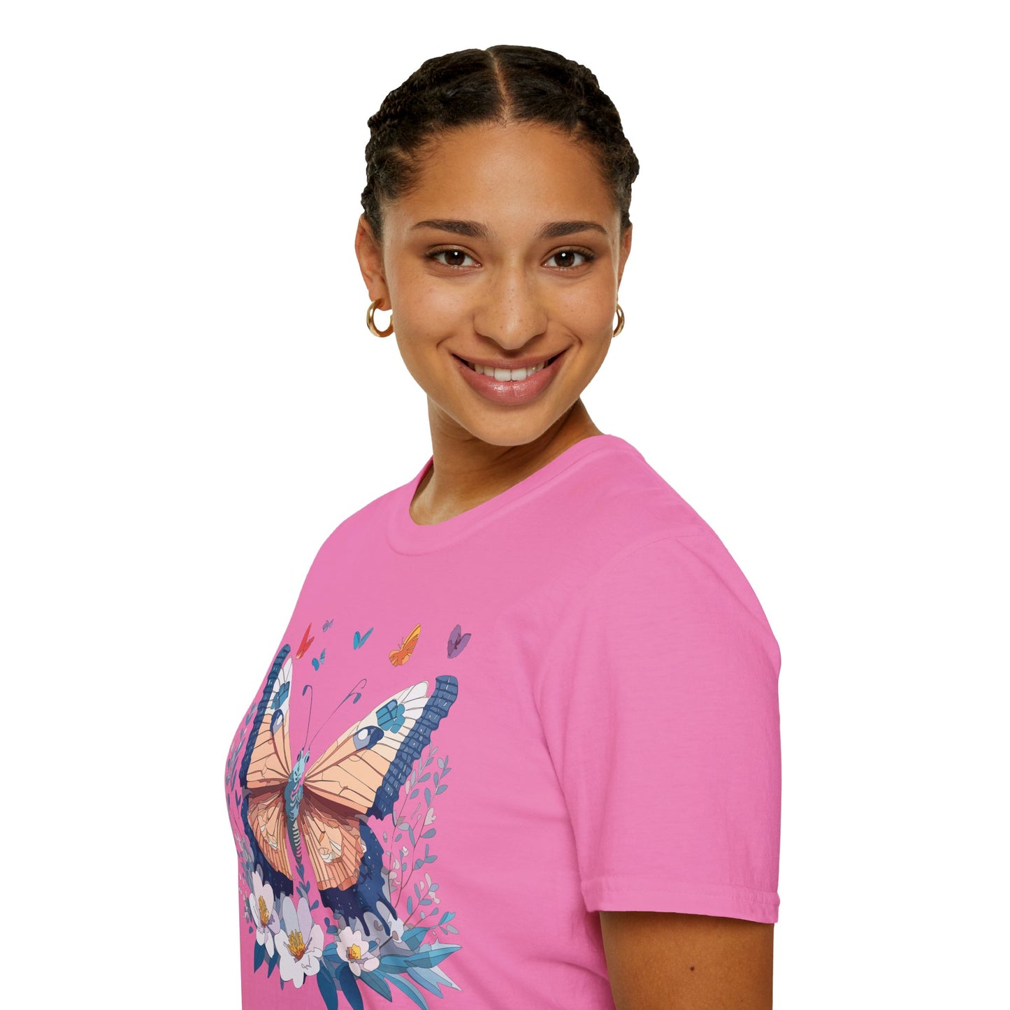 Butterfly Shirt, T Shirt with Butterfly, Monarch Shirt