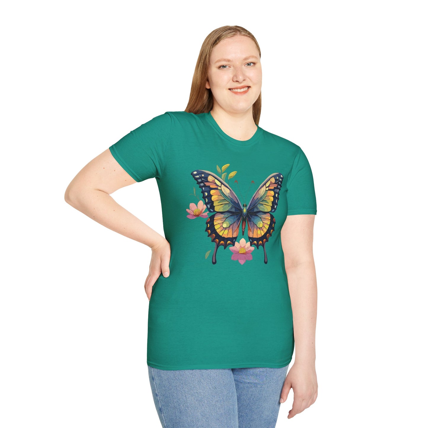 Butterfly Shirt, T Shirt with Butterfly, Monarch Shirt