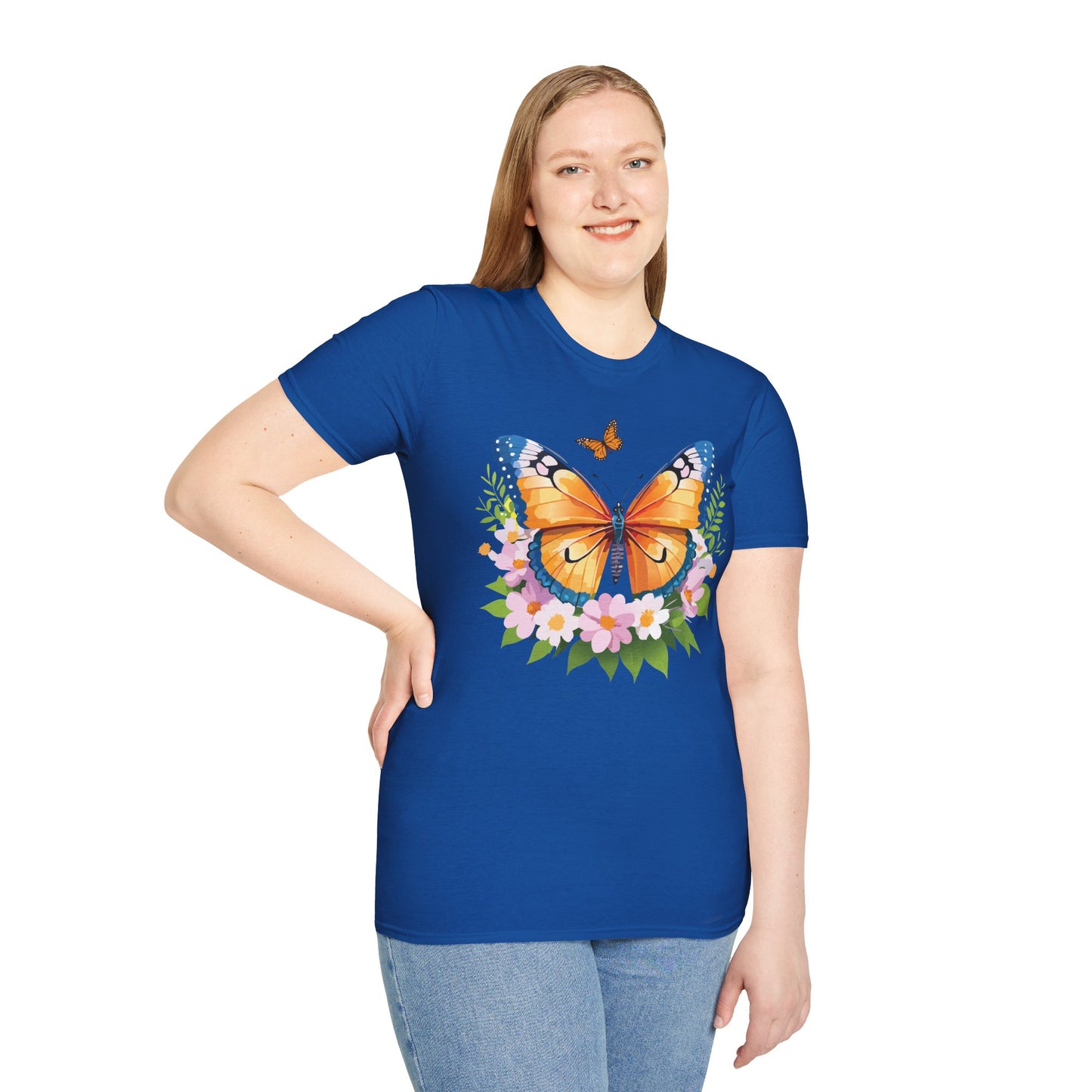 Butterfly Shirt, T Shirt with Butterfly, Monarch Shirt