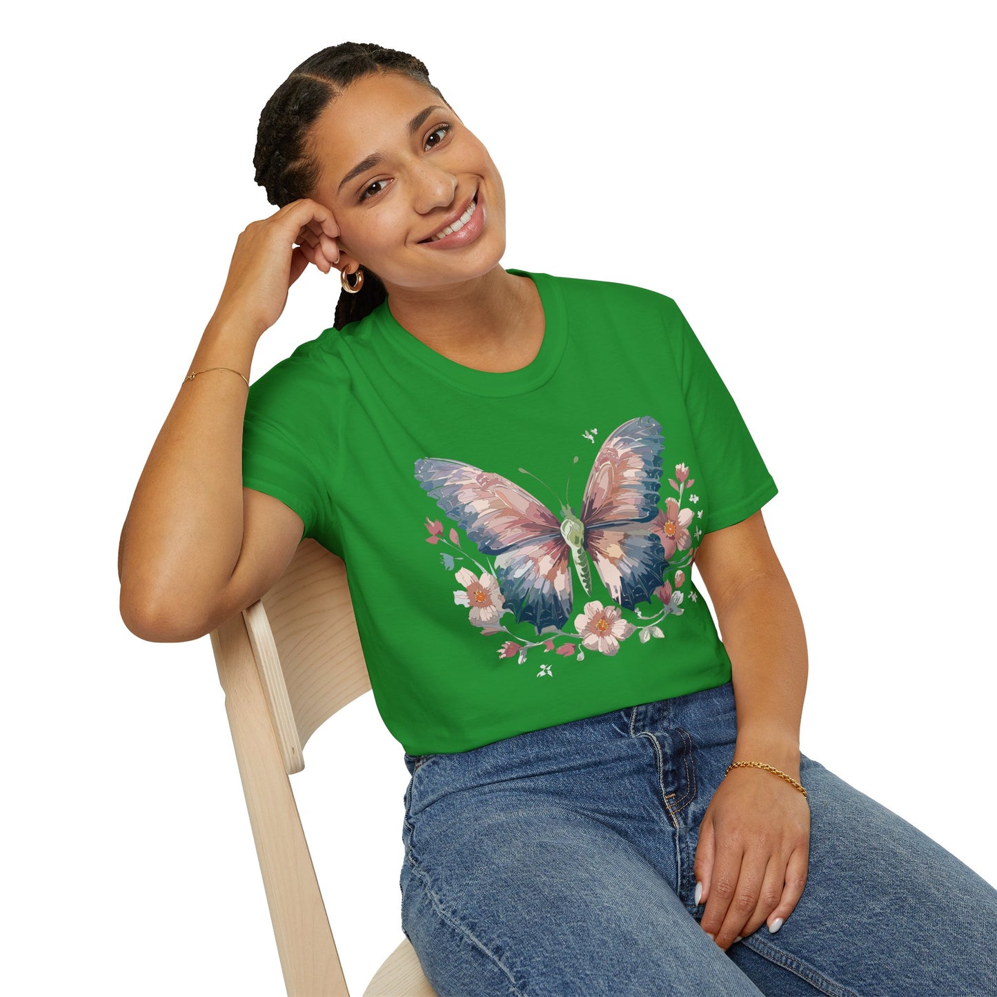 Butterfly Shirt, T Shirt with Butterfly, Monarch Shirt