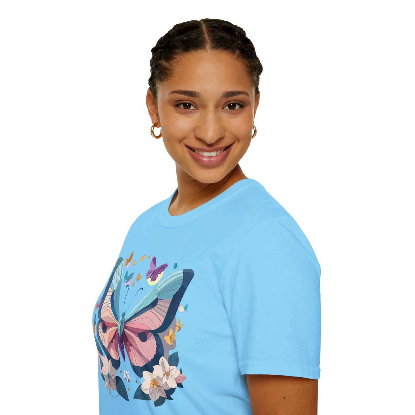 Butterfly Shirt, T Shirt with Butterfly, Monarch Shirt
