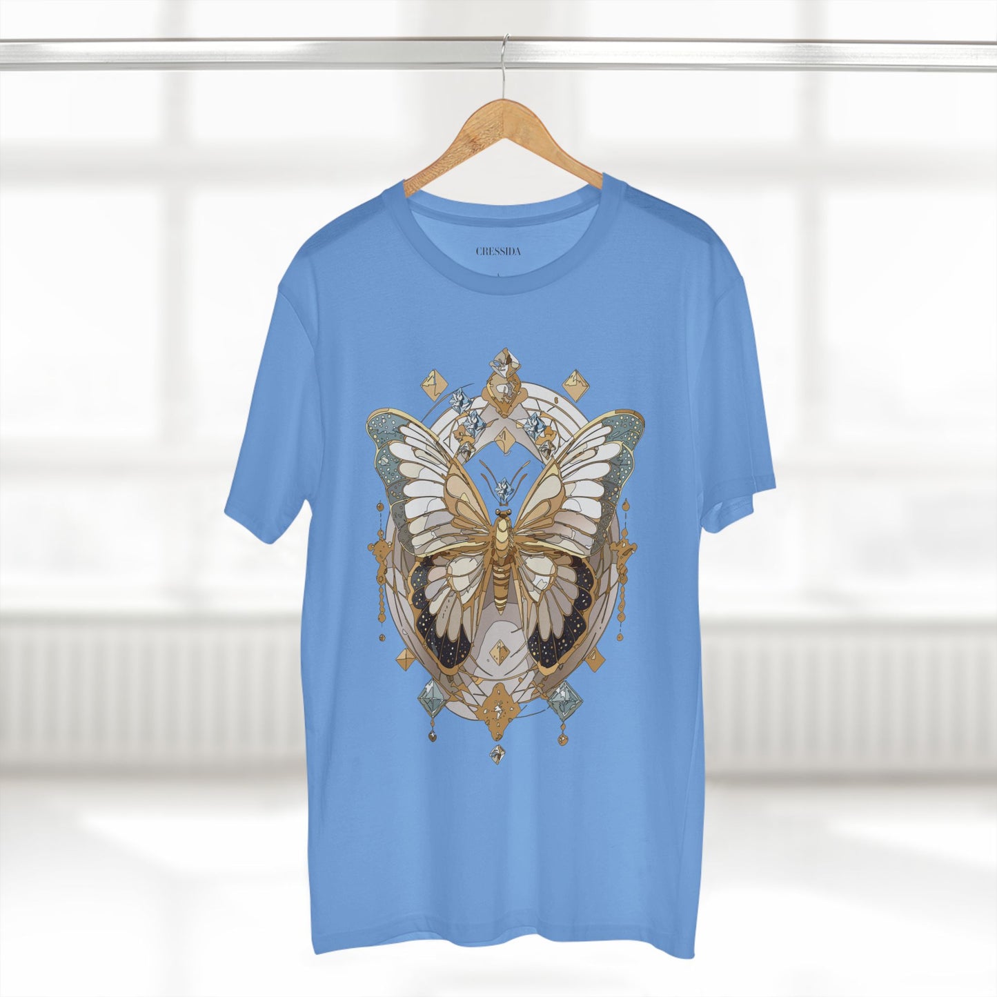 Butterfly shirt, Shirt with Butterfly, Tee Shirt with Antique Butterfly