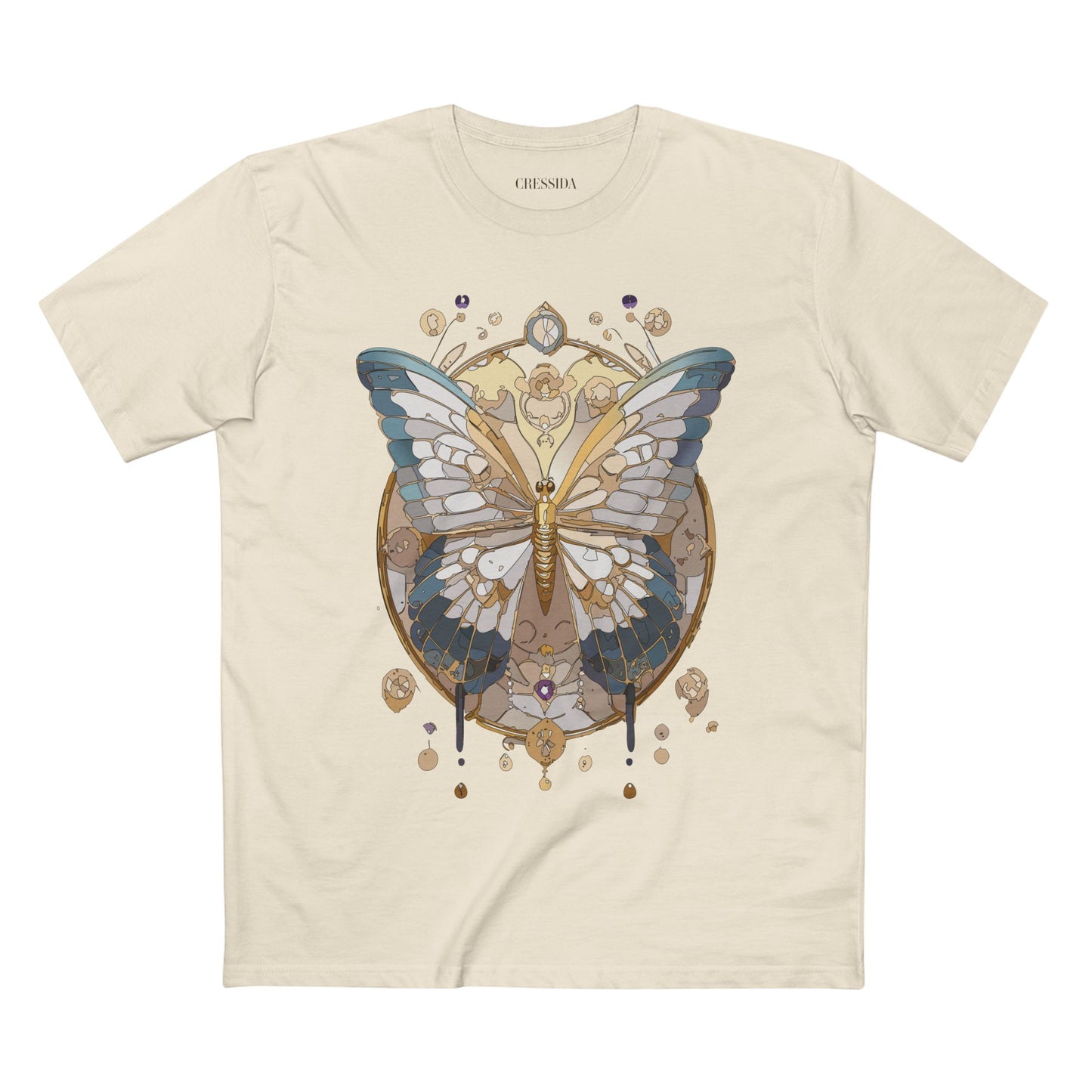 Butterfly shirt, Shirt with Butterfly, Tee Shirt with Antique Butterfly