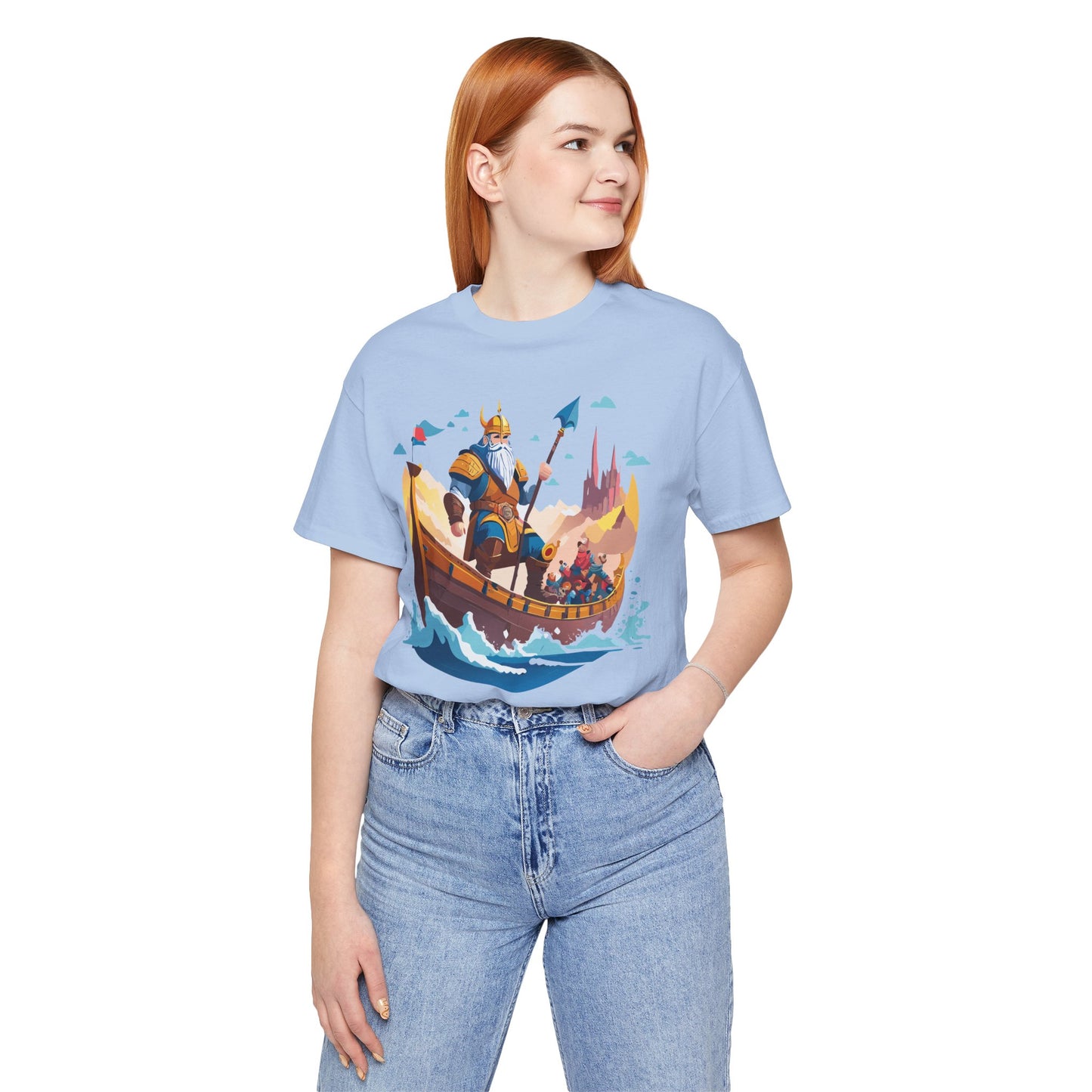 Unisex Viking Shirt, Nordic Shirt, Tee Shirt with Vikings