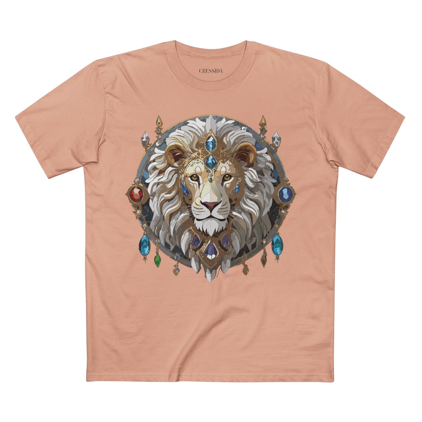 Animal Shirt, Shirt with Animals, Tee Shirt with Antique Animal Medallion