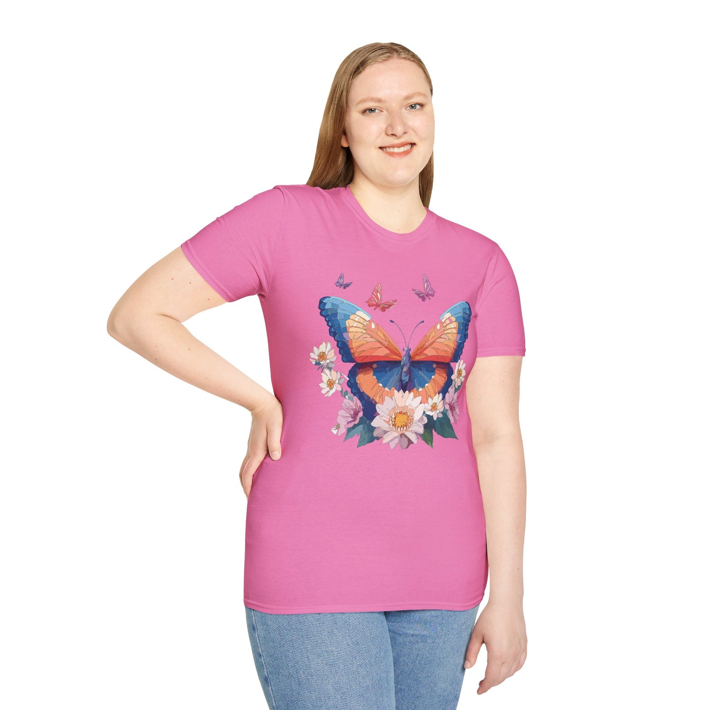 Butterfly Shirt, T Shirt with Butterfly, Monarch Shirt