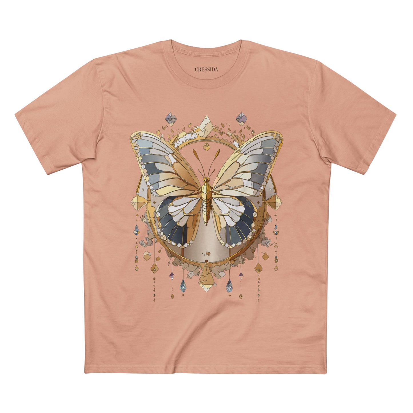 Butterfly shirt, Shirt with Butterfly, Tee Shirt with Antique Butterfly
