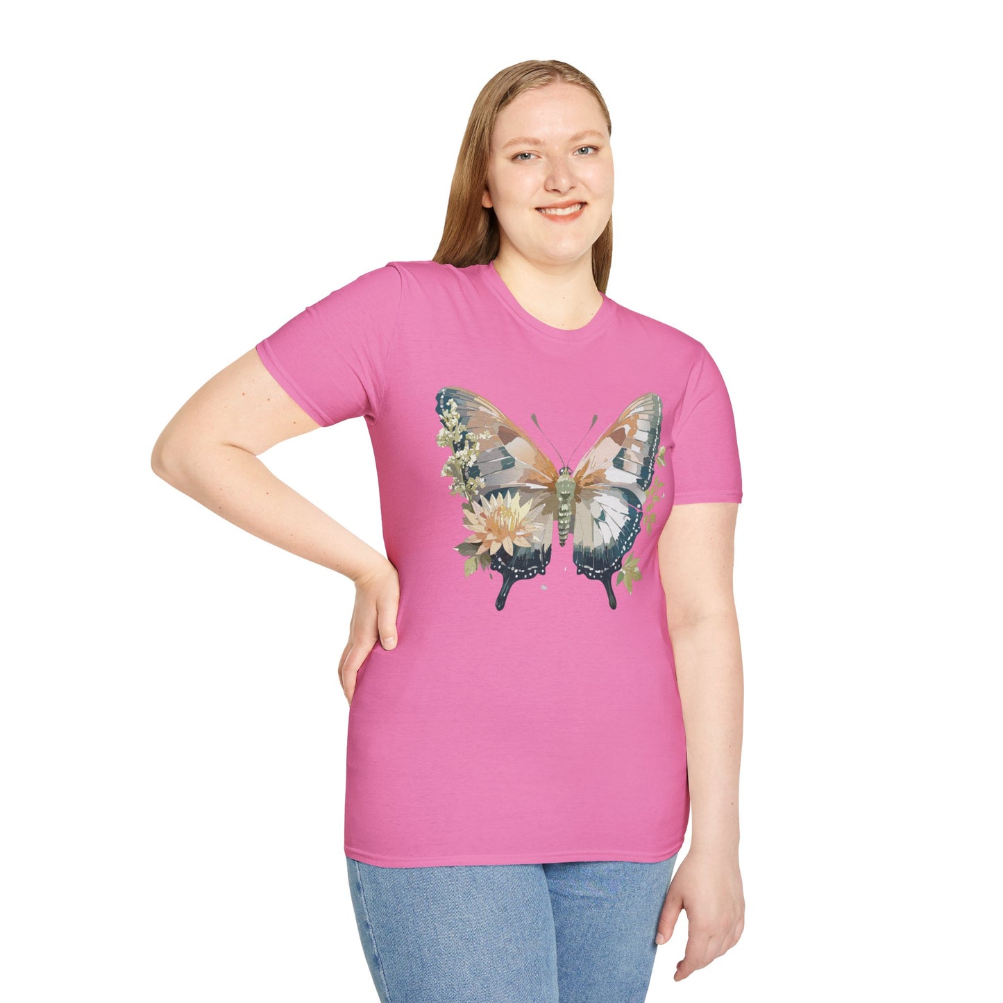 Butterfly Shirt, T Shirt with Butterfly, Monarch Shirt