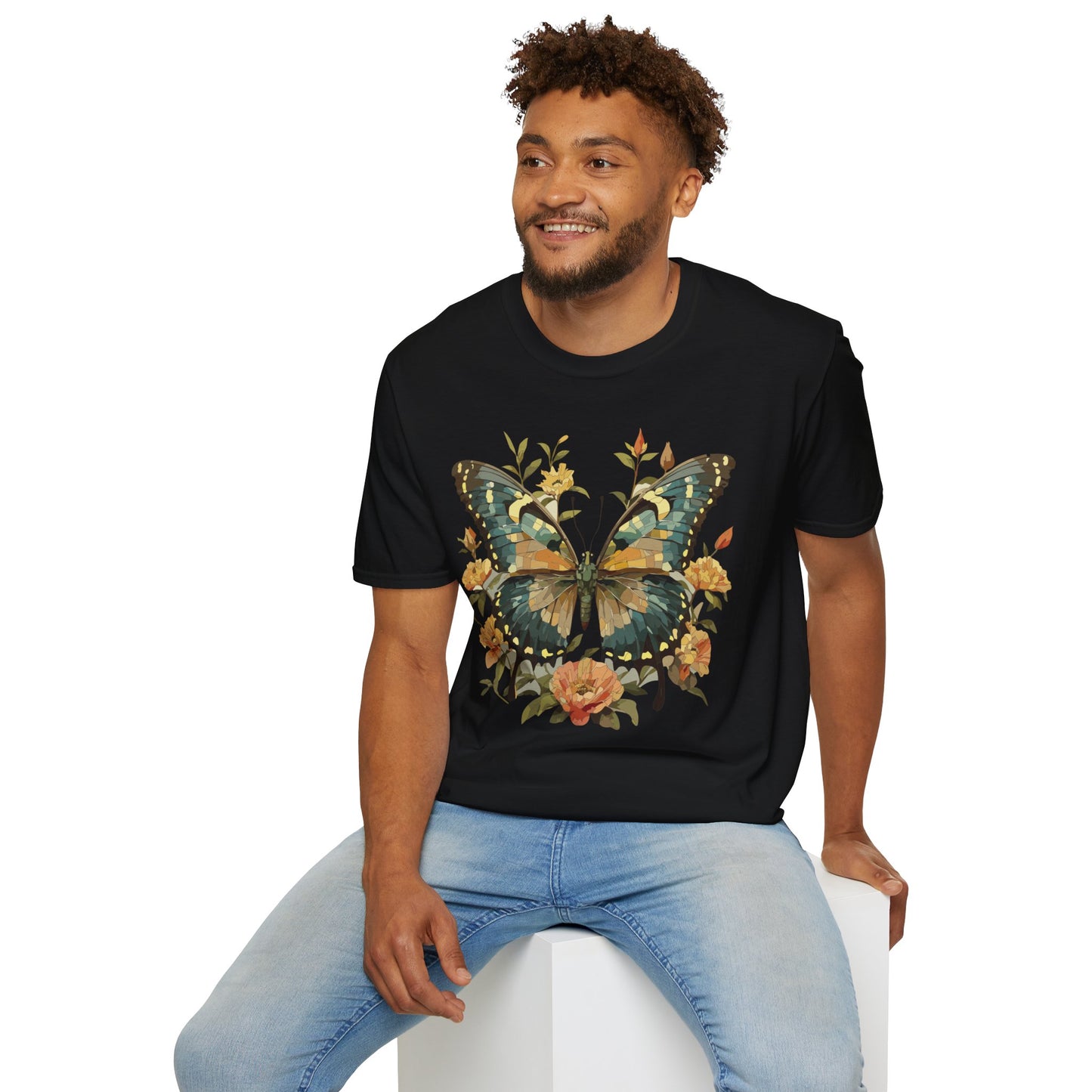 Butterfly Shirt, T Shirt with Butterfly, Monarch Shirt
