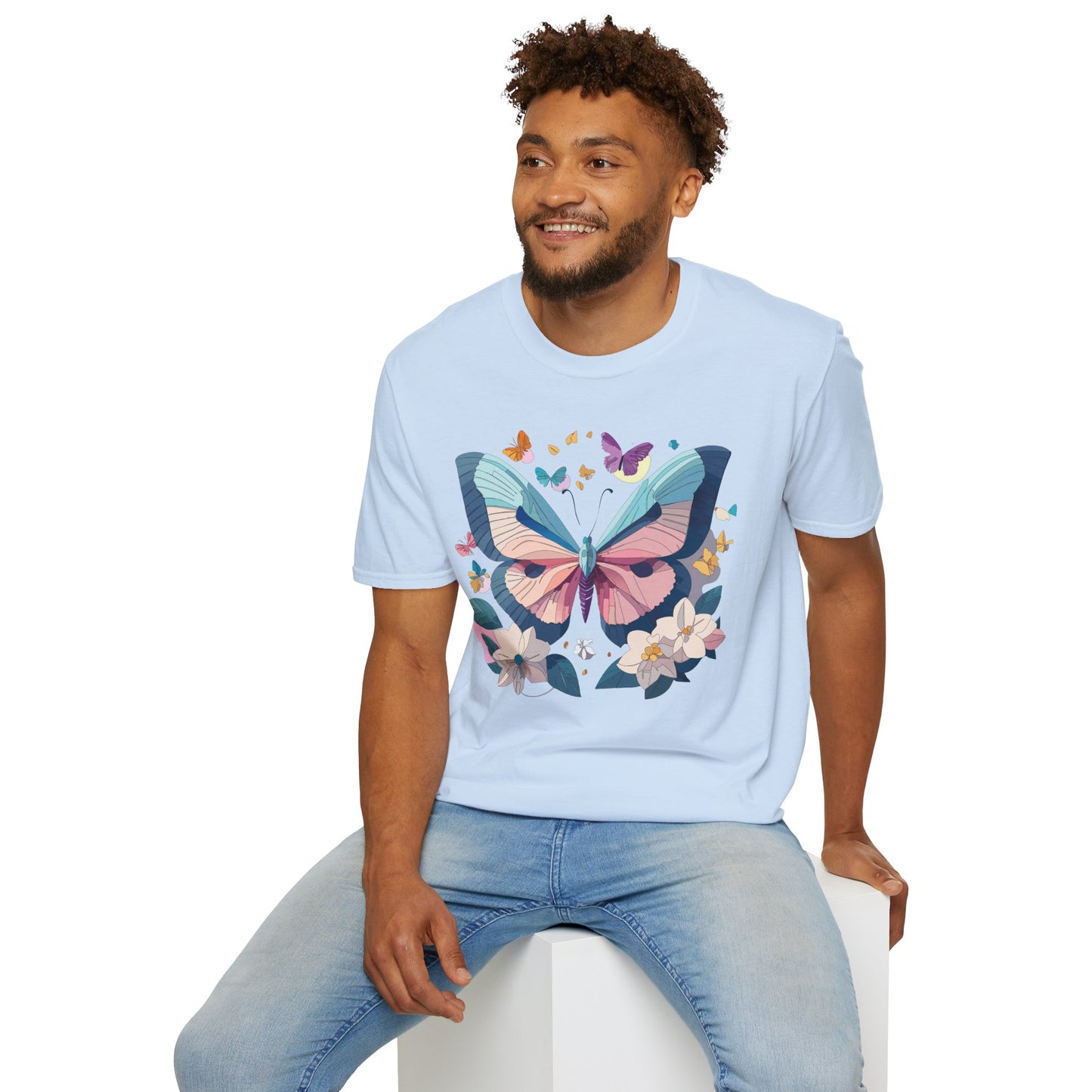 Butterfly Shirt, T Shirt with Butterfly, Monarch Shirt