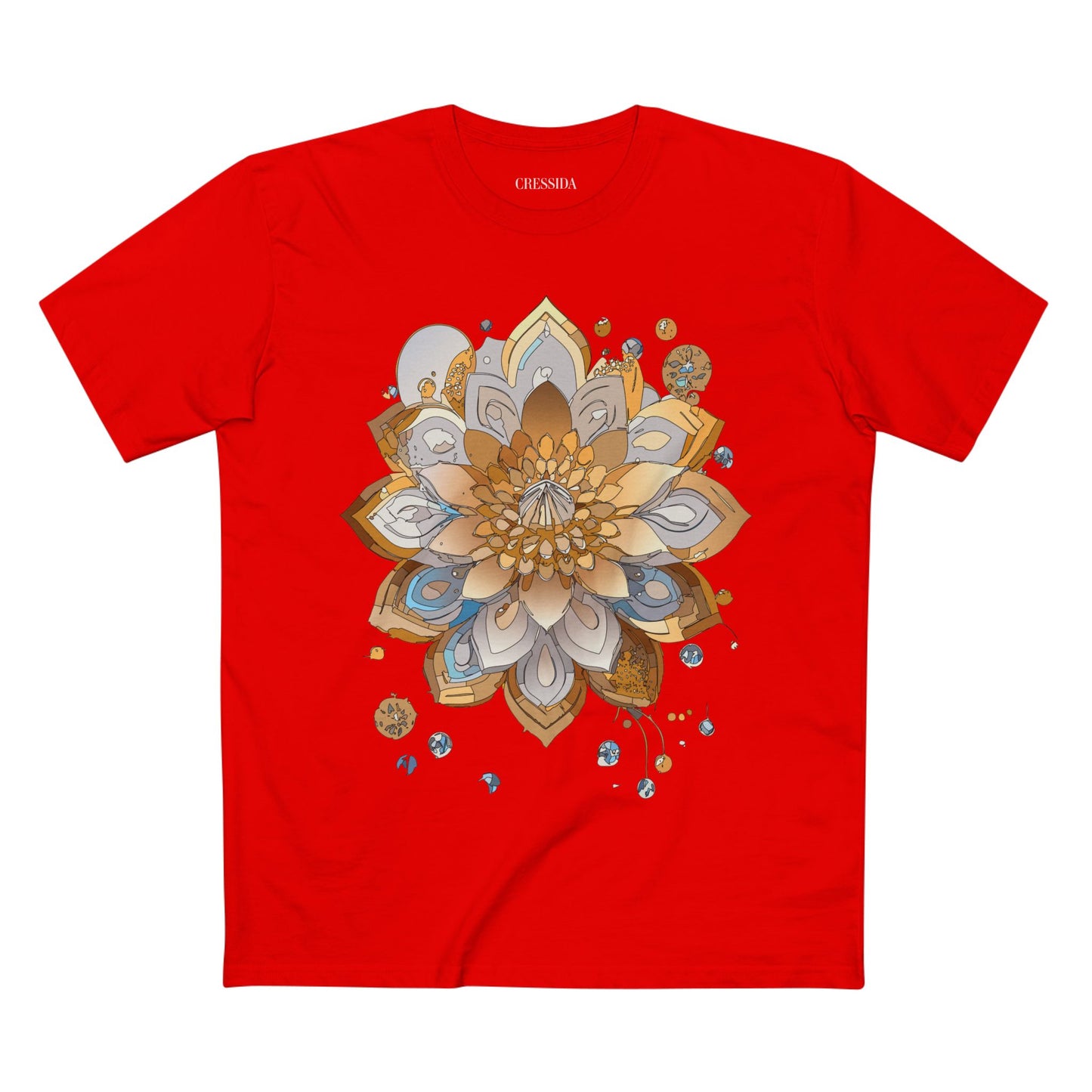 Floral Shirt, Shirt with Flower, Tee Shirt with Antique Flower