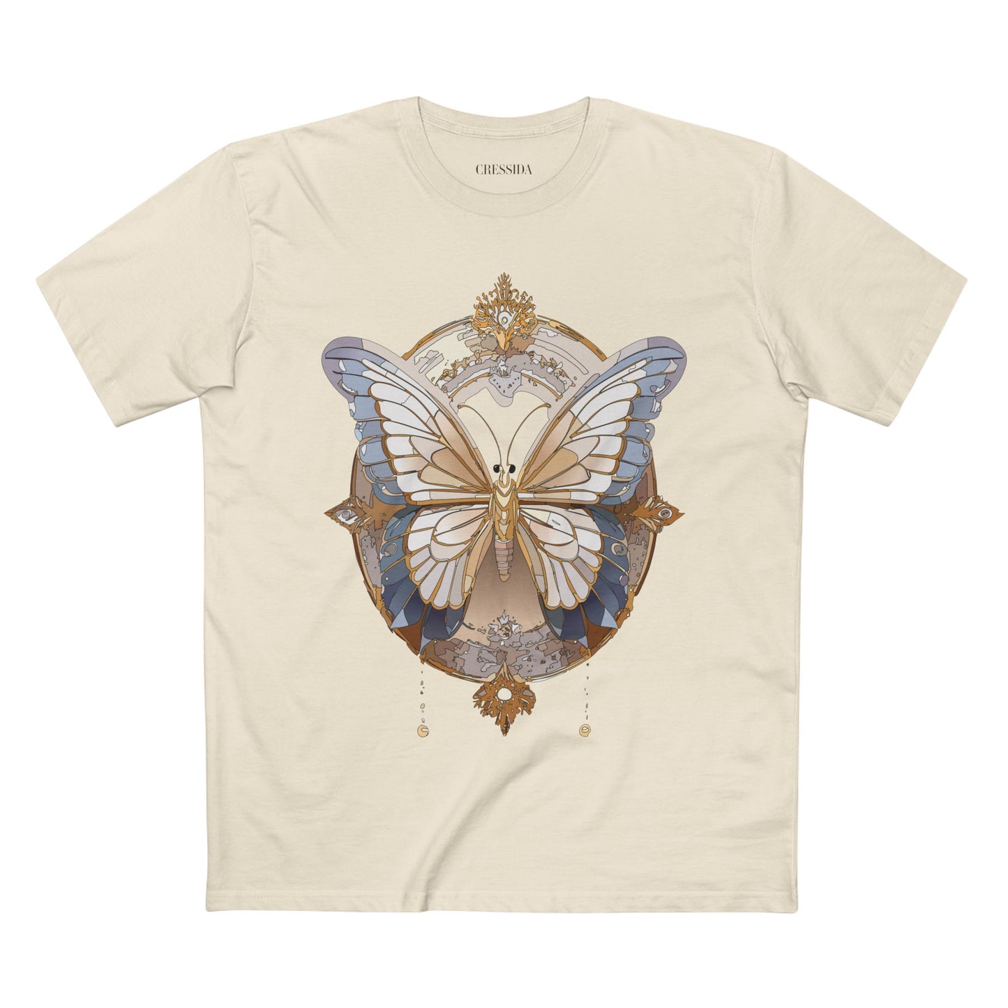 Butterfly shirt, Shirt with Butterfly, Tee Shirt with Antique Butterfly