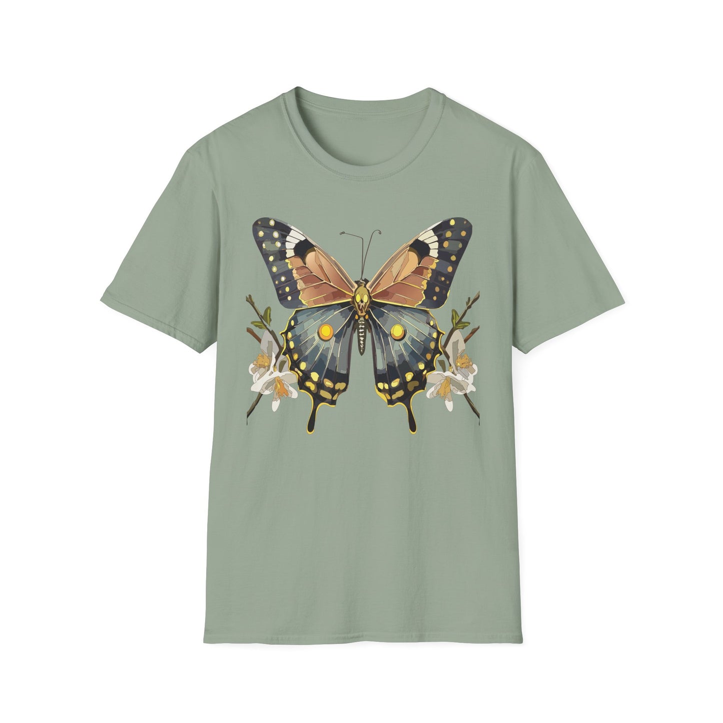 Butterfly Shirt, T Shirt with Butterfly, Monarch Shirt